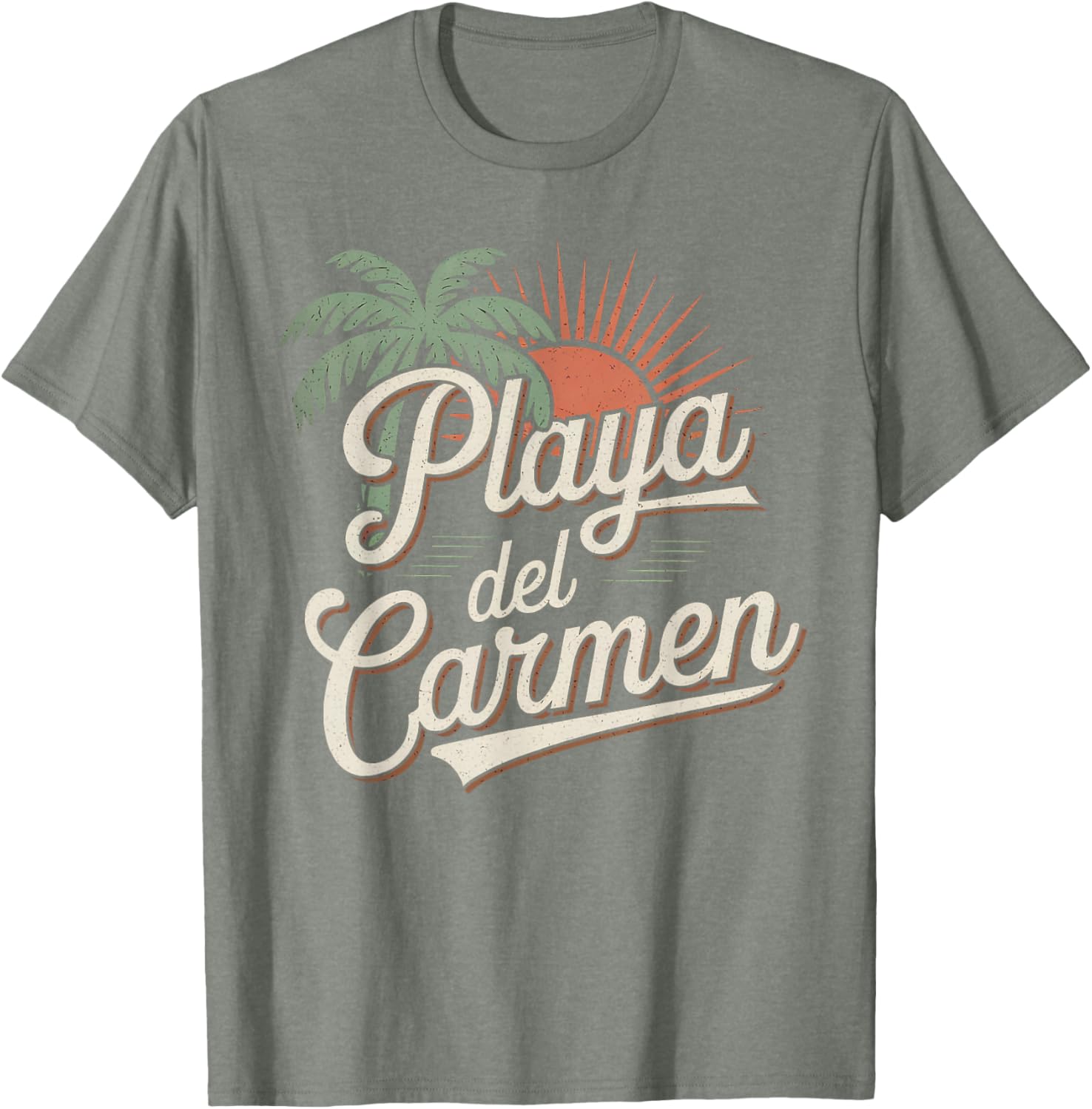 Playa Del Carmen Beach Vacation T-Shirt Perfect for Sun Lovers - 1