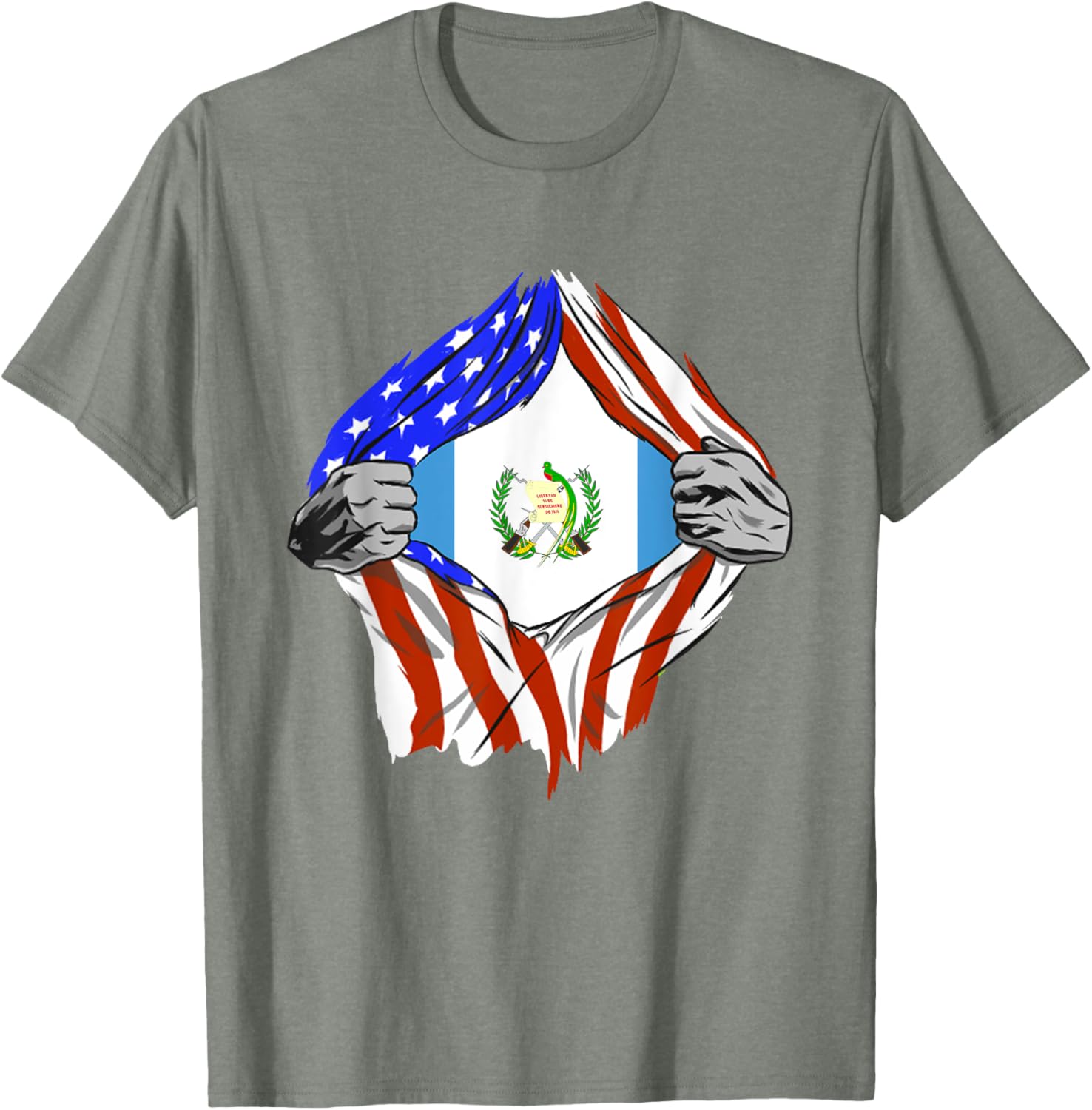 Guatemala Flag T-Shirt for Proud Patriots | Stylish American Apparel - 23
