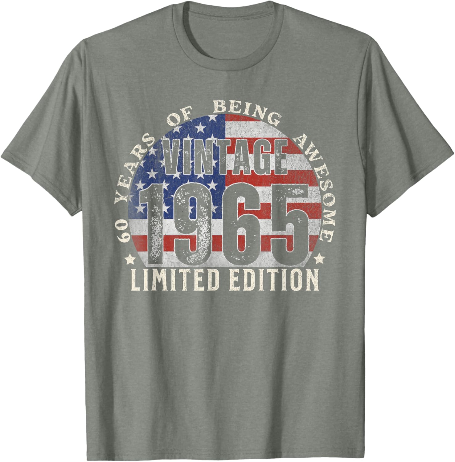 Vintage 1965 60th Birthday T-Shirt for a Unique Gift Celebration - 17