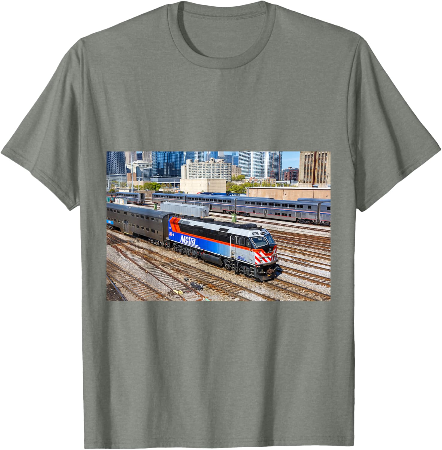 Metra 192 At Union Station T-Shirt Perfect for Commuters and Fans - 14