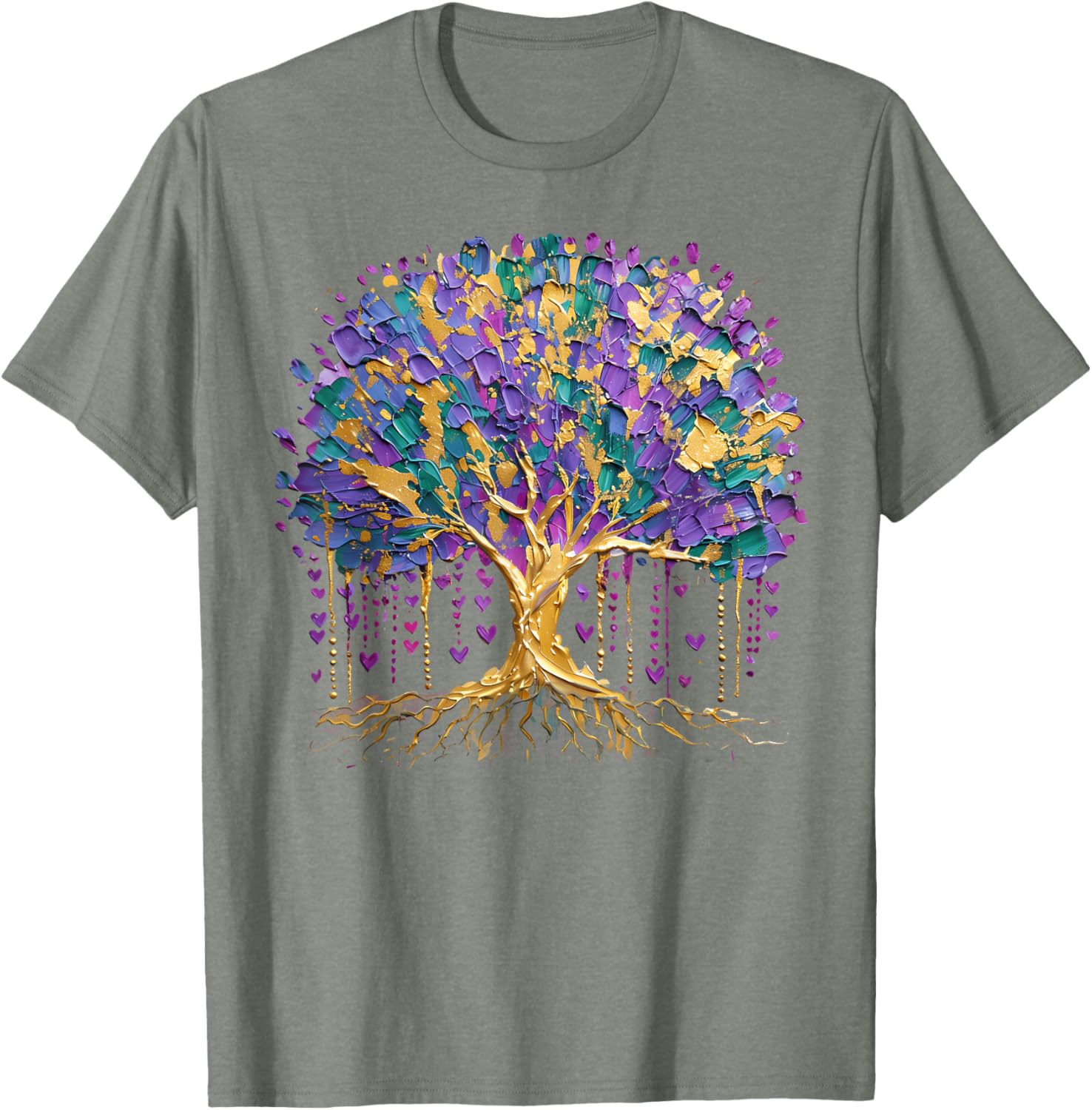 Mardi Gras Bead Tree Festival T-Shirt for Men and Women 2025 - 17