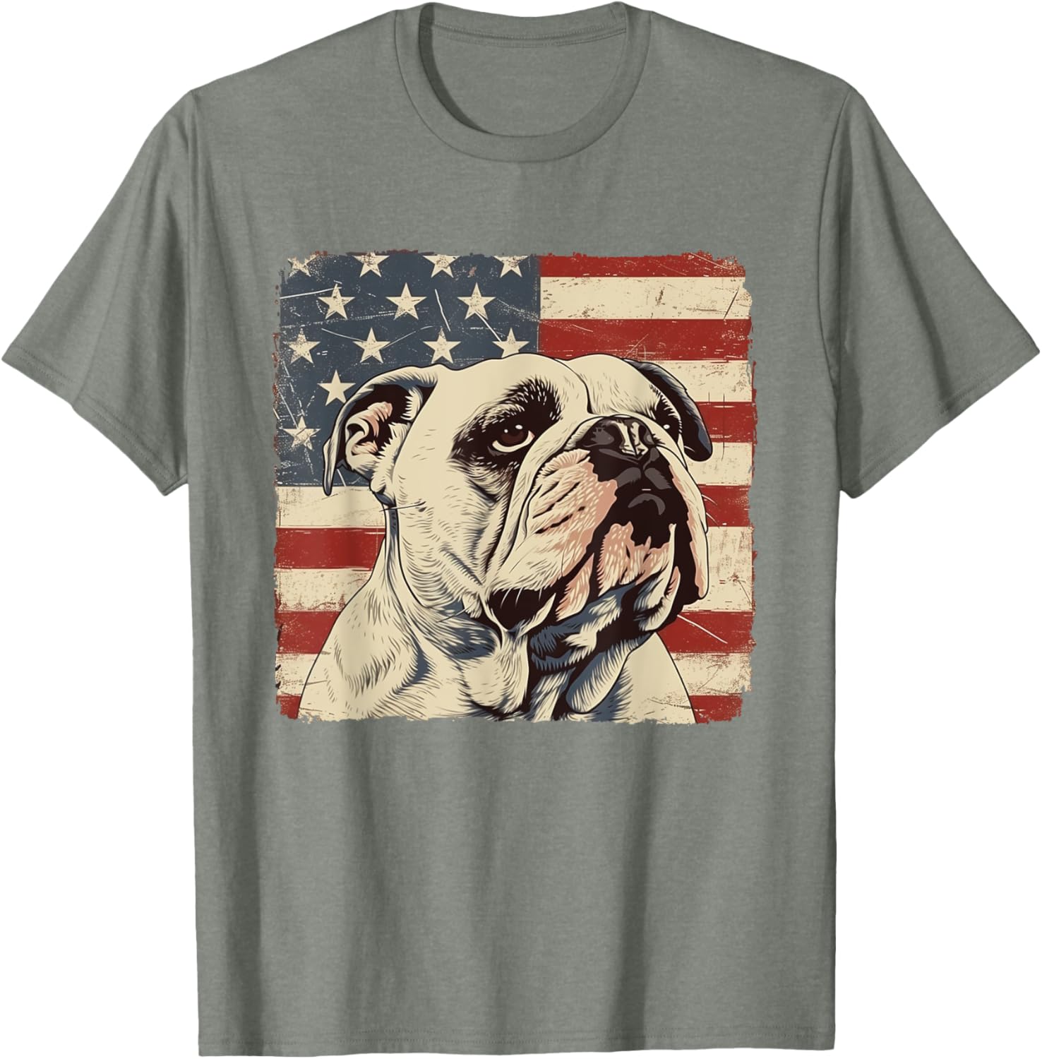 Patriotic Bulldog Shirt for 4th of July Celebrations - Perfect Gift! - 28