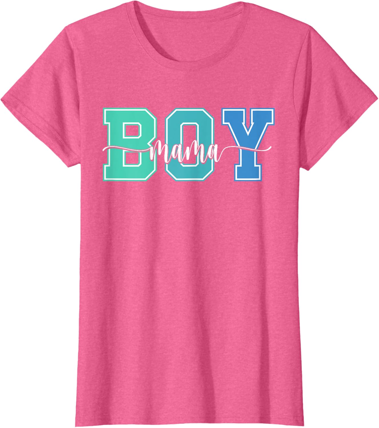 Boy Mom Est 2025 Proud Mom To Be First Mother's Day T-Shirt - 25