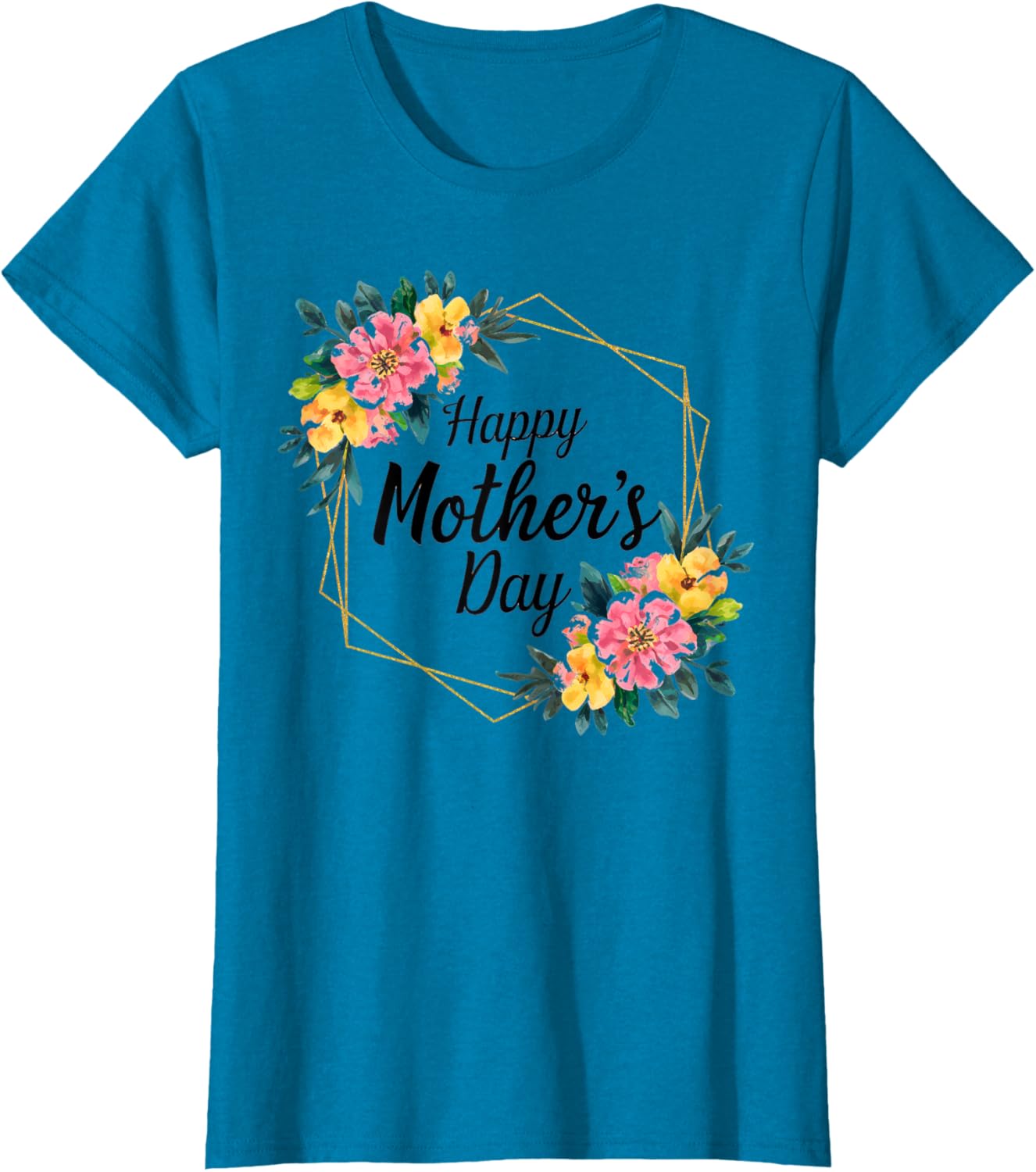 Floral Happy Mother's Day T-Shirt for Mom Mama Grandma Women - 10