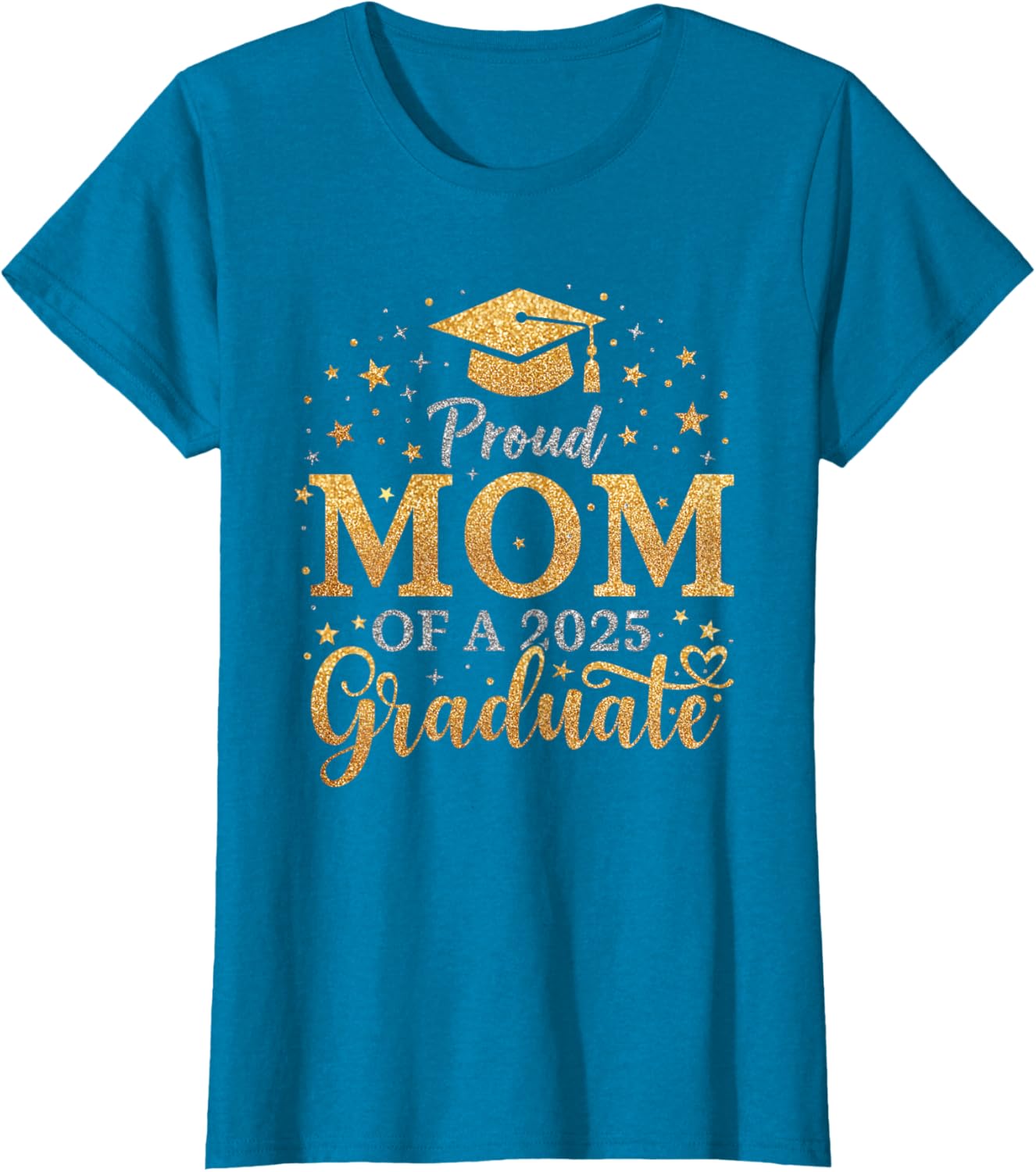Funny Senior Mom of Class of 2025 Graduate T-Shirt for Proud Moms - 10