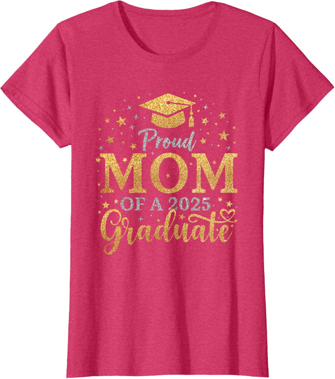 Funny Senior Mom of Class of 2025 Graduate T-Shirt for Proud Moms - 11