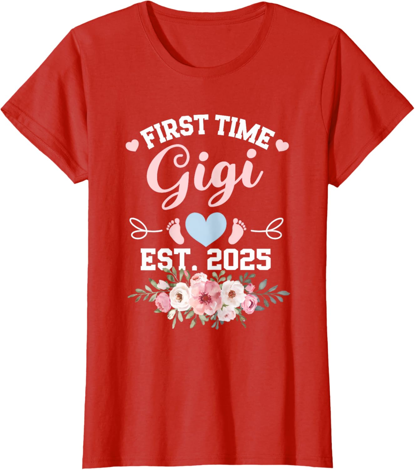 Gigi 2025 Mother's Day T-Shirt for New Moms - Cute Pregnancy Apparel - 1
