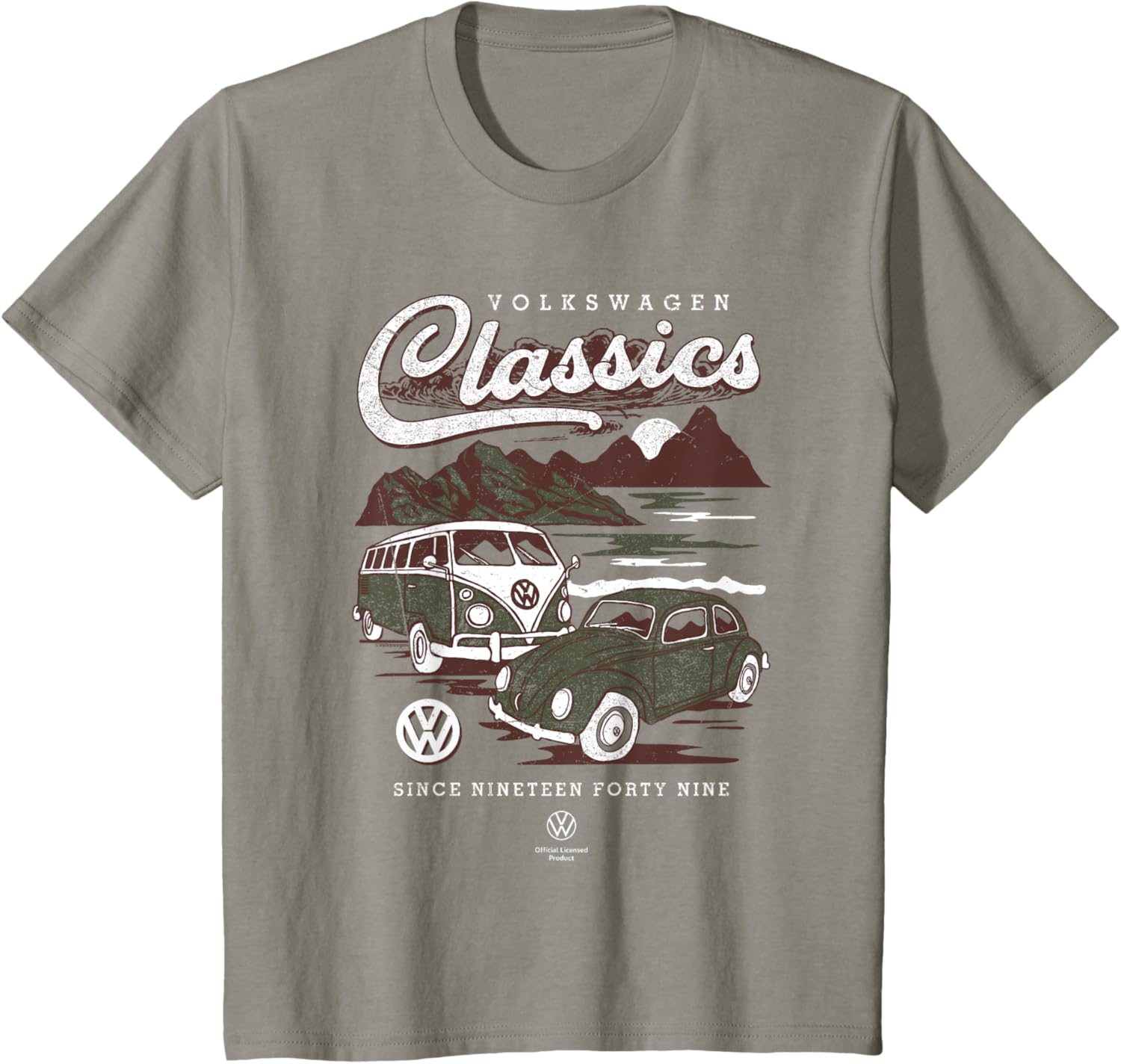 Kids Type 2 T1 Campervan and Beetle Classics T-Shirt for Fun Adventures - 1