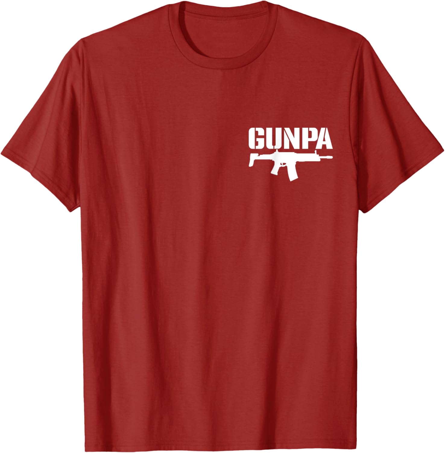 Funny Gun Grandpa T-Shirt for Father's Day Gift - Cool Gunpa Apparel - 2