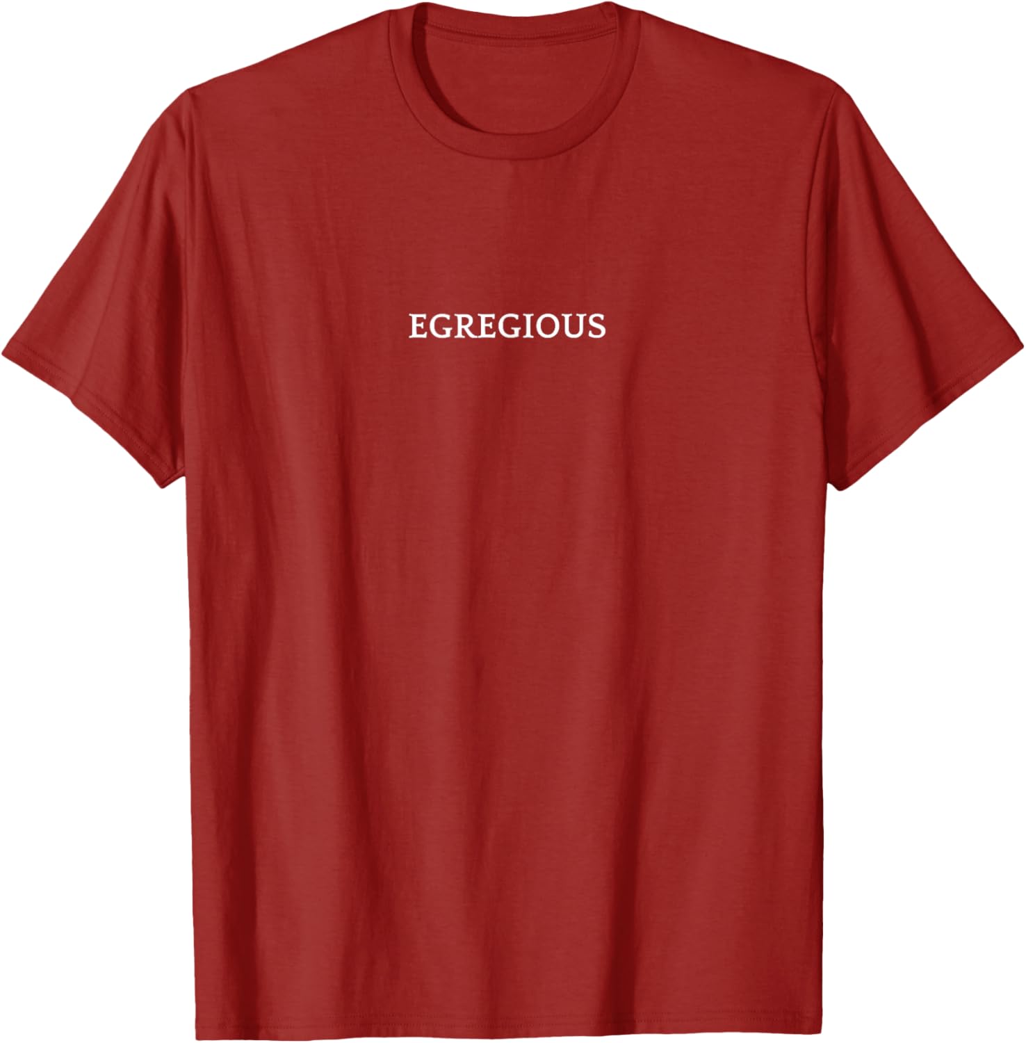 EGREGIOUS English Word T-Shirt for Unique Fashion Lovers - 2