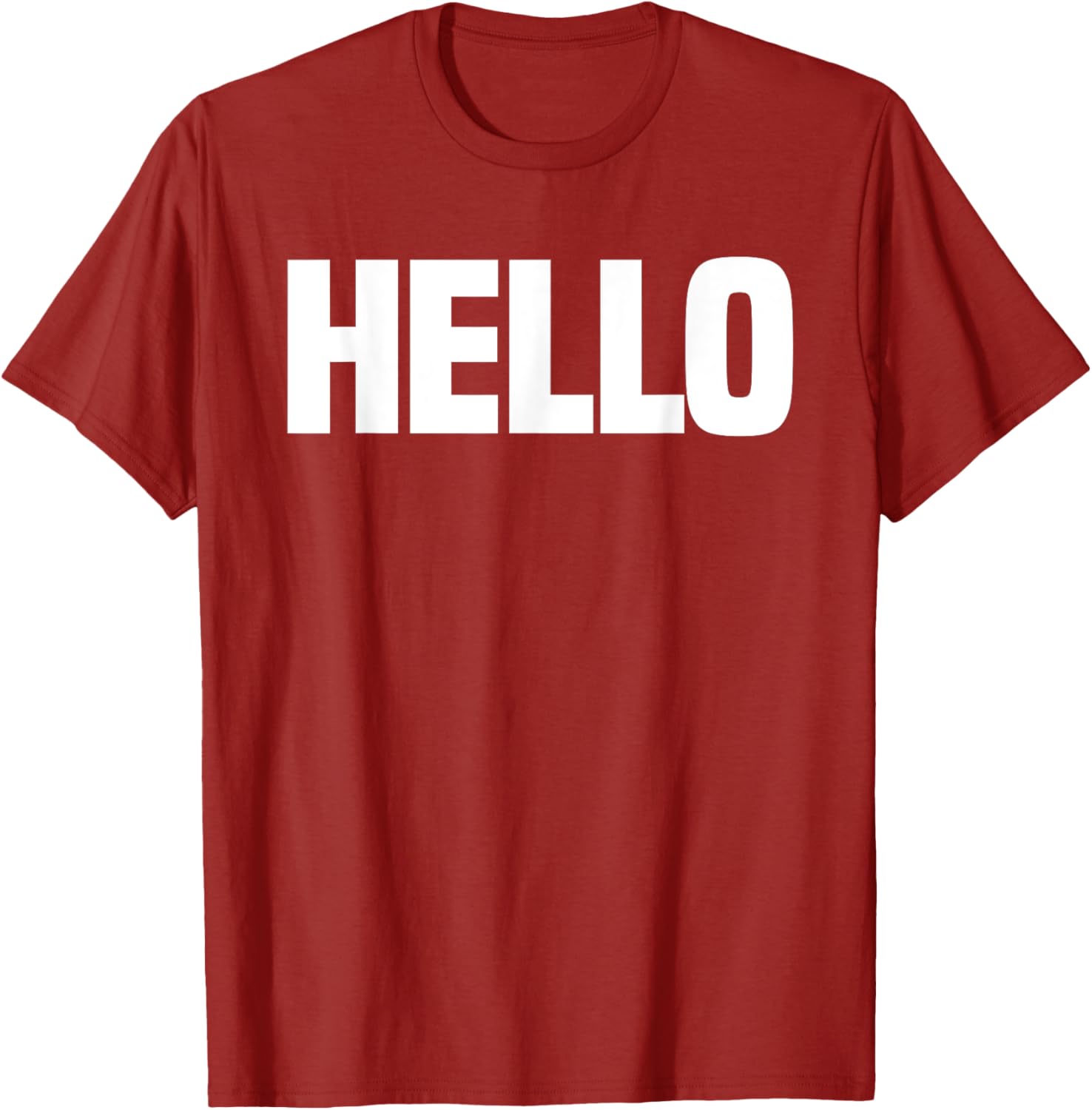 Hello Shirt - Fun and Friendly Greeting T-Shirt for Casual Wear - 1