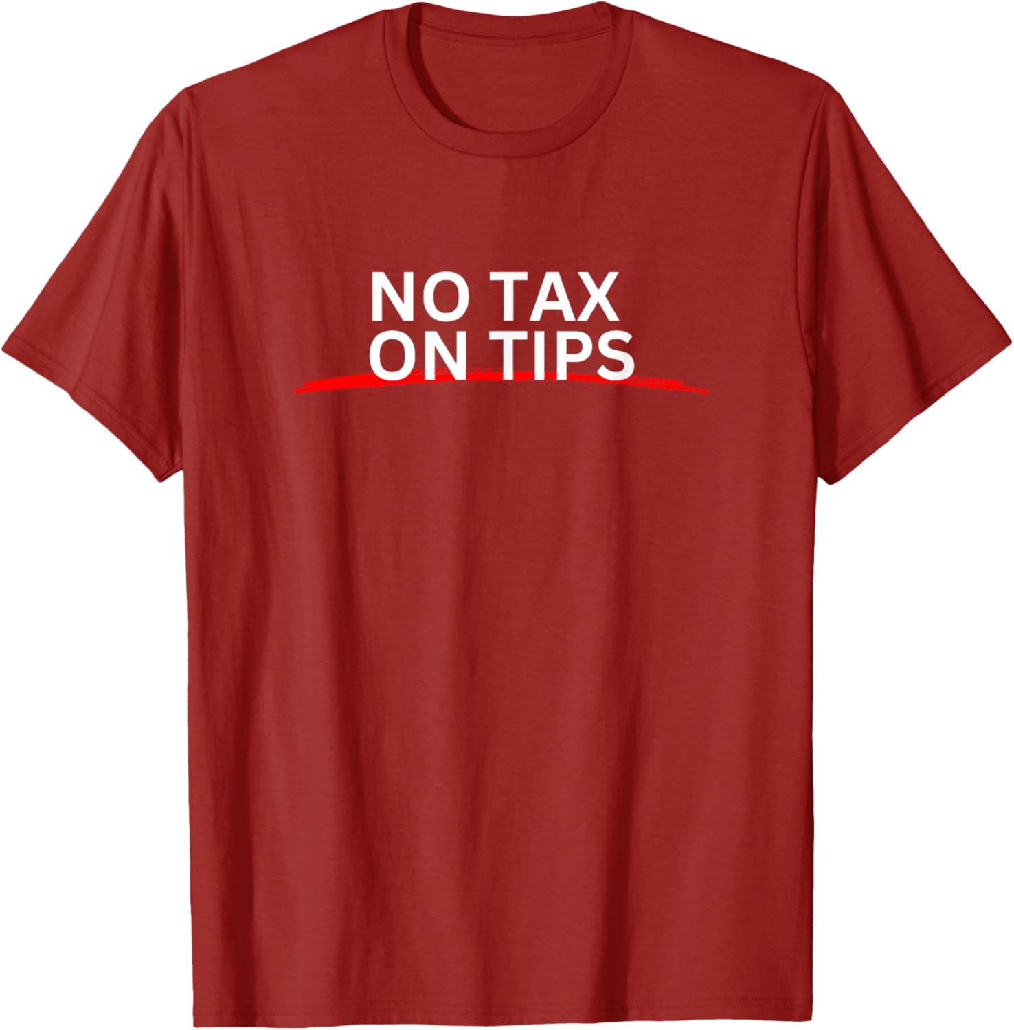 Tax Season No Tax On Tips T-Shirt for Fun and Casual Wear - 7