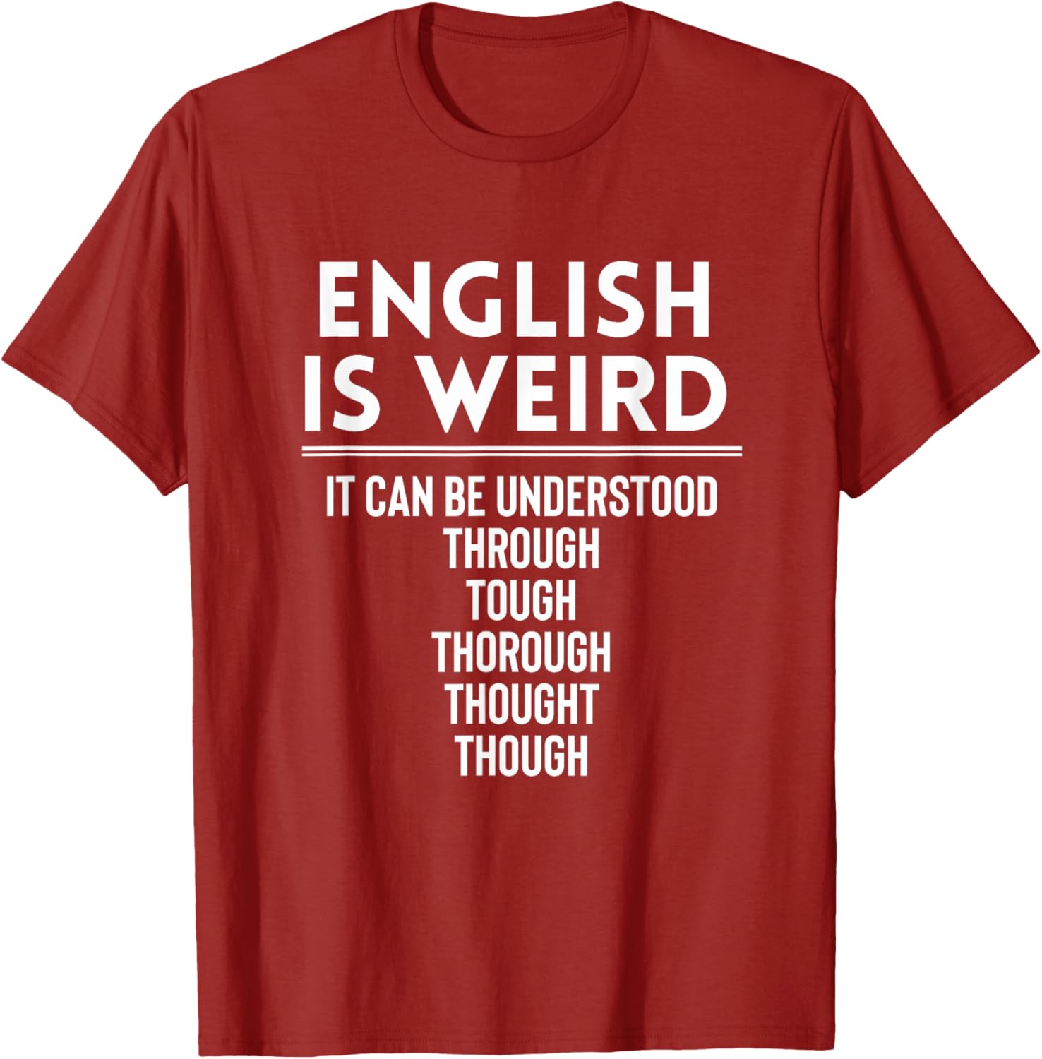Funny Grammar T-Shirt for English Teachers - Perfect Back to School Gift - 6