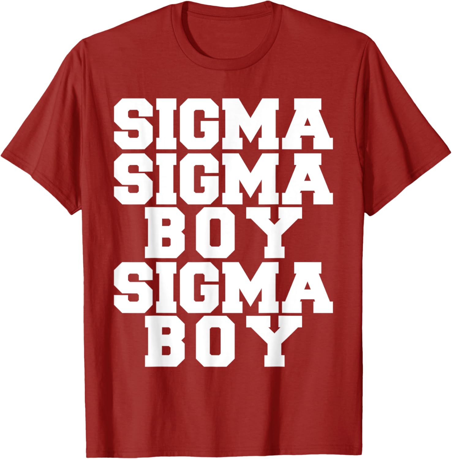 Sigma Boy Motivational T-Shirt for Strong Sigma Males - Trendy Design - 7