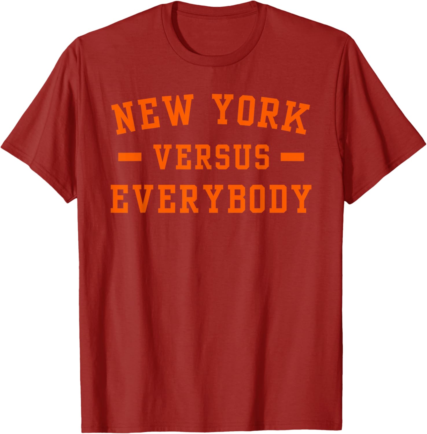 New York Versus Everybody T-Shirt for Men and Women – Stylish Apparel - 10
