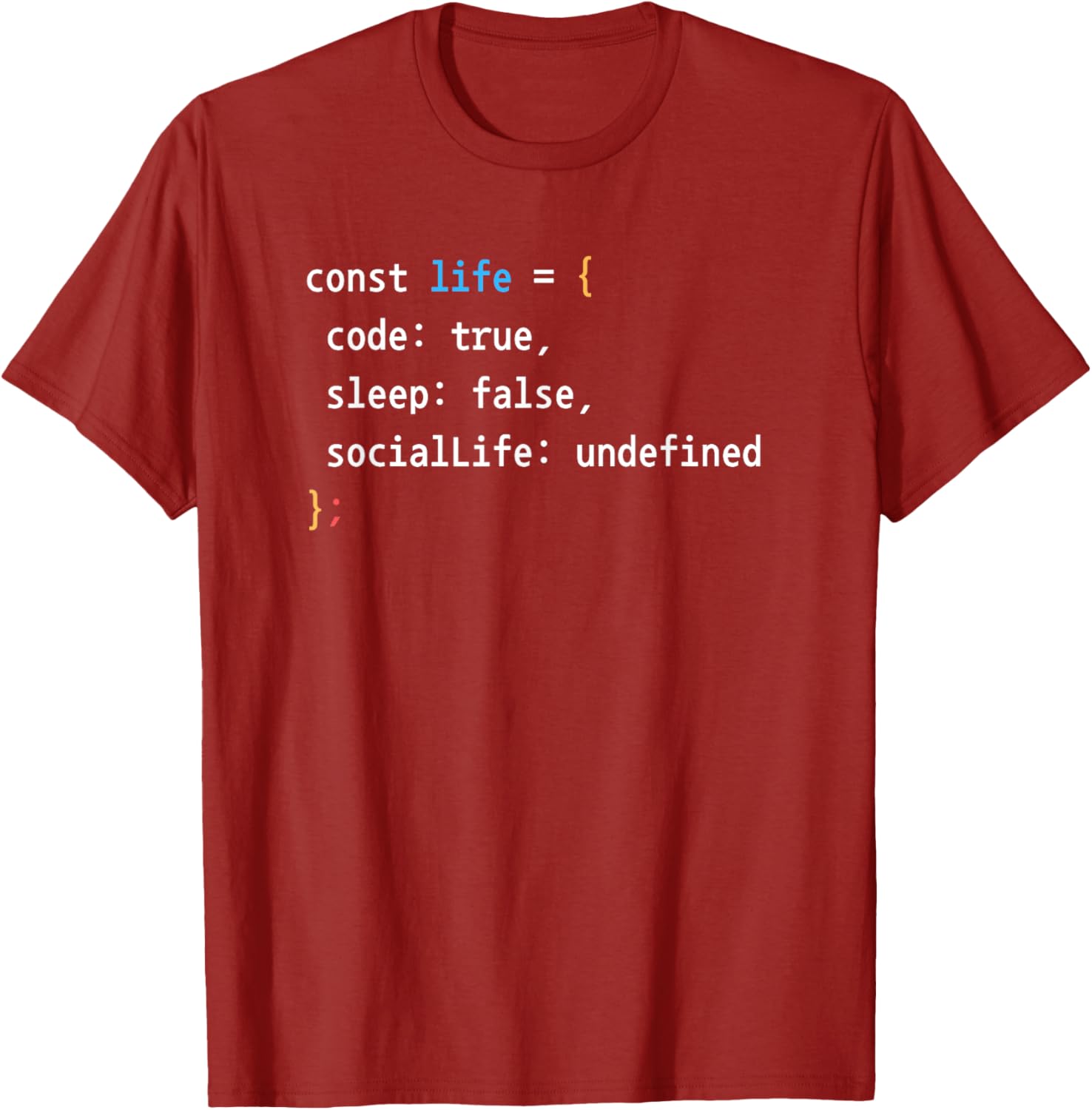 Funny Programmer Life Balance T-Shirt for Coding Geeks and Developers - 6