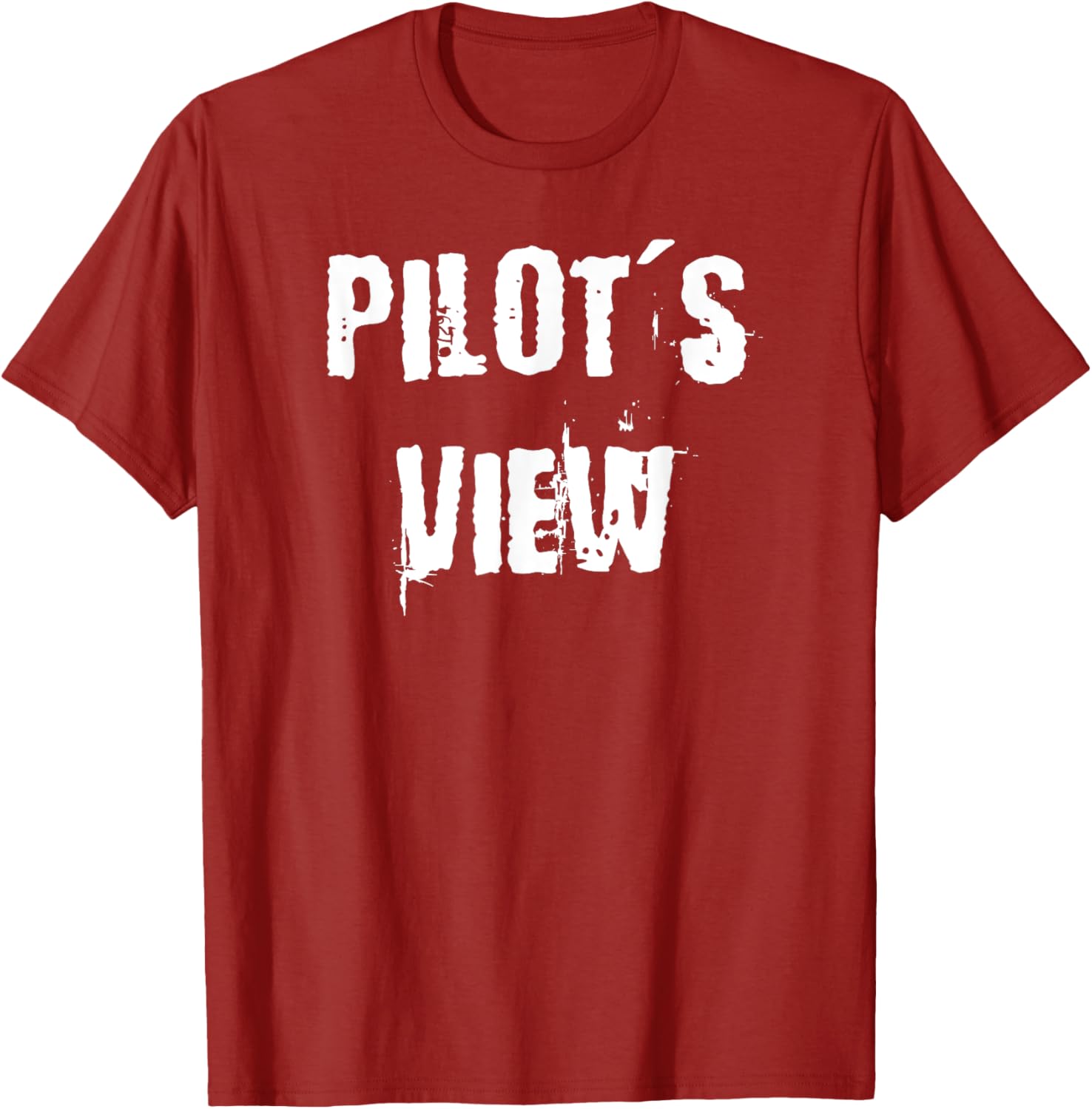 Pilot's View T-Shirt for Aviation Lovers - Stylish and Comfortable Tee - 28