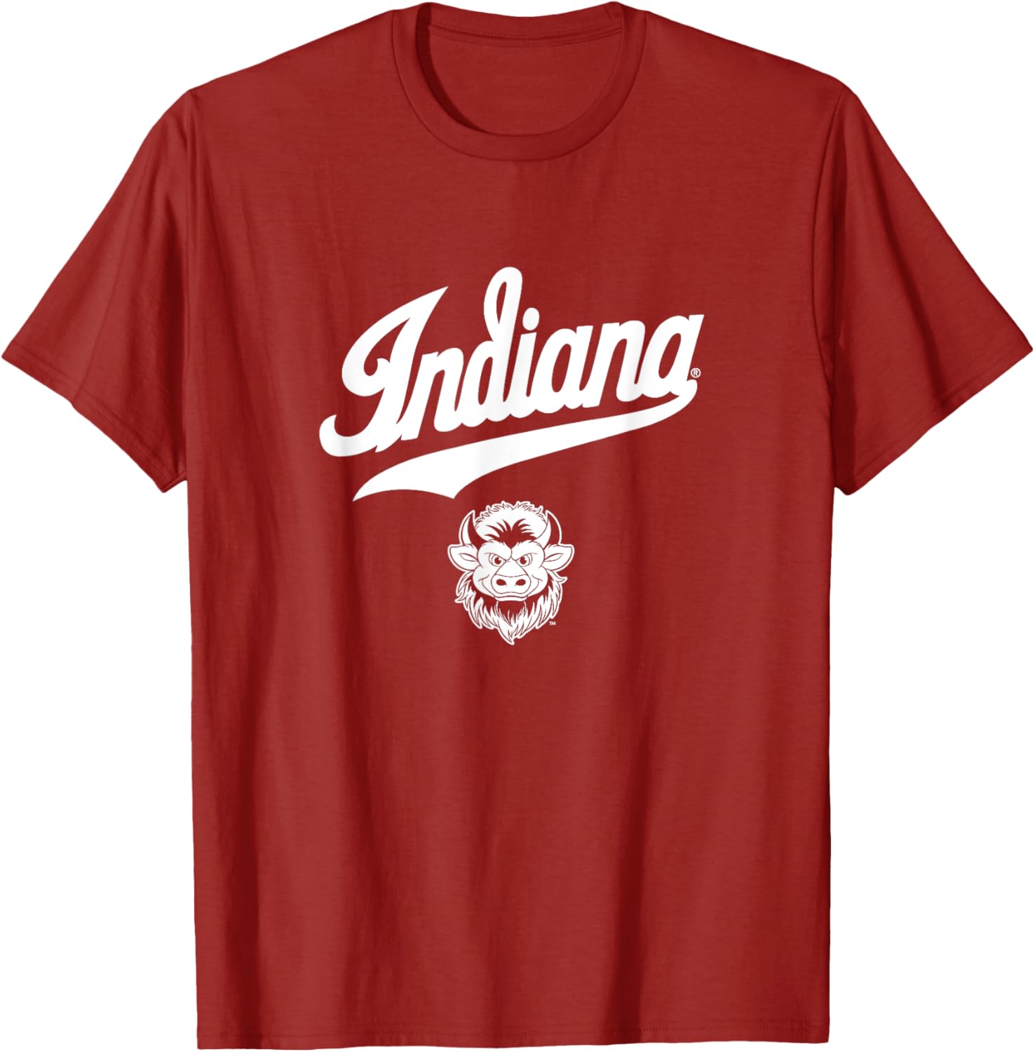 Indiana Hoosiers Mascot Script T-Shirt for Fans - Comfortable and Stylish - 1