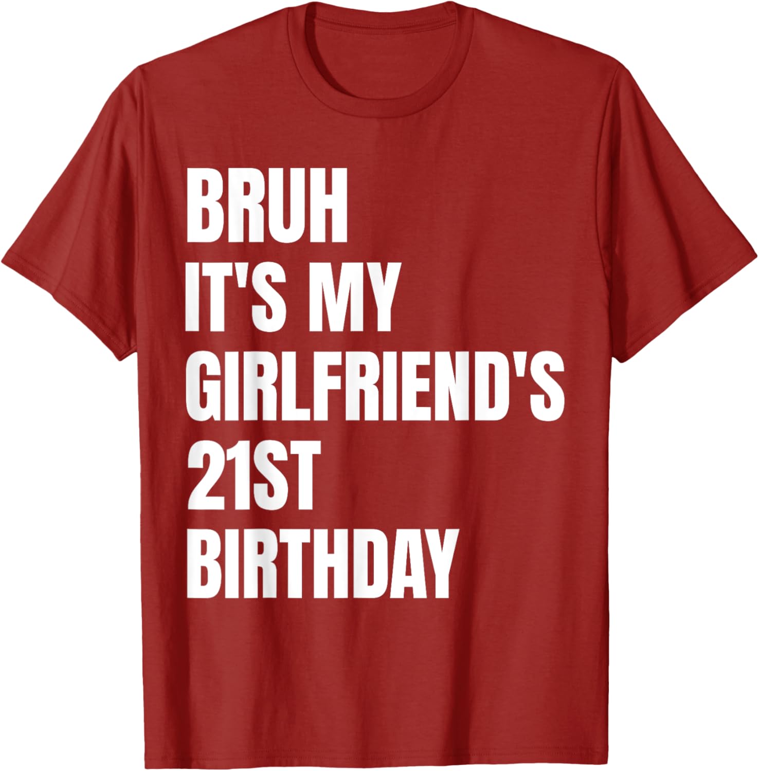 Funny Couples T-Shirt for My Girlfriend's 21st Birthday Celebration - 9