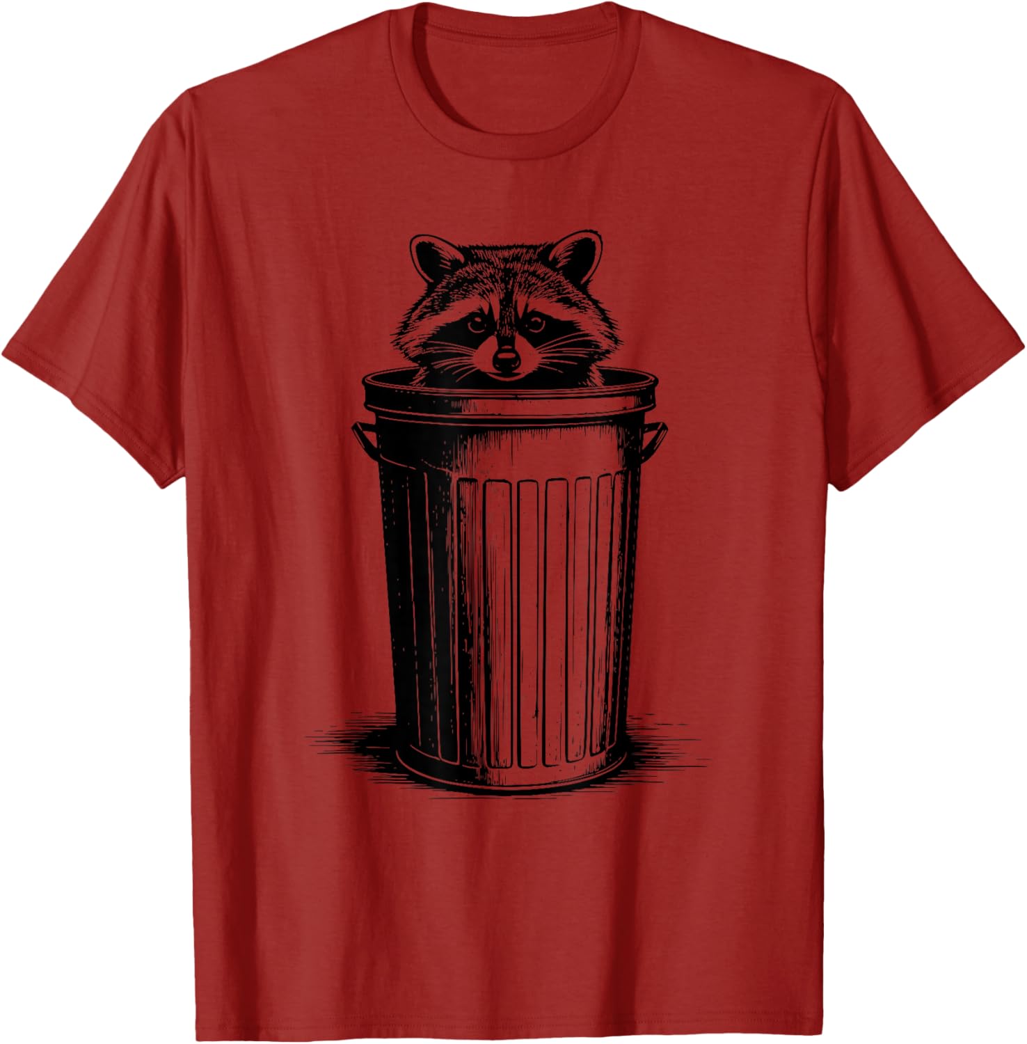 Raccoon Astronaut Suit Trash Panda T-Shirt Fun Space-Themed Apparel - 2