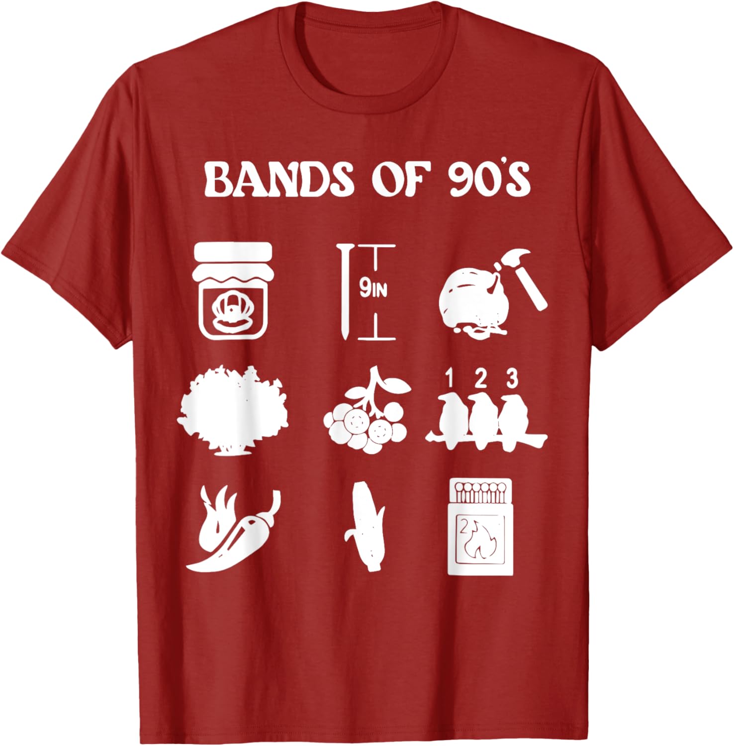 Retro 1990s Bands T-Shirt for 90s Music Lovers - Stylish Vintage Apparel - 11