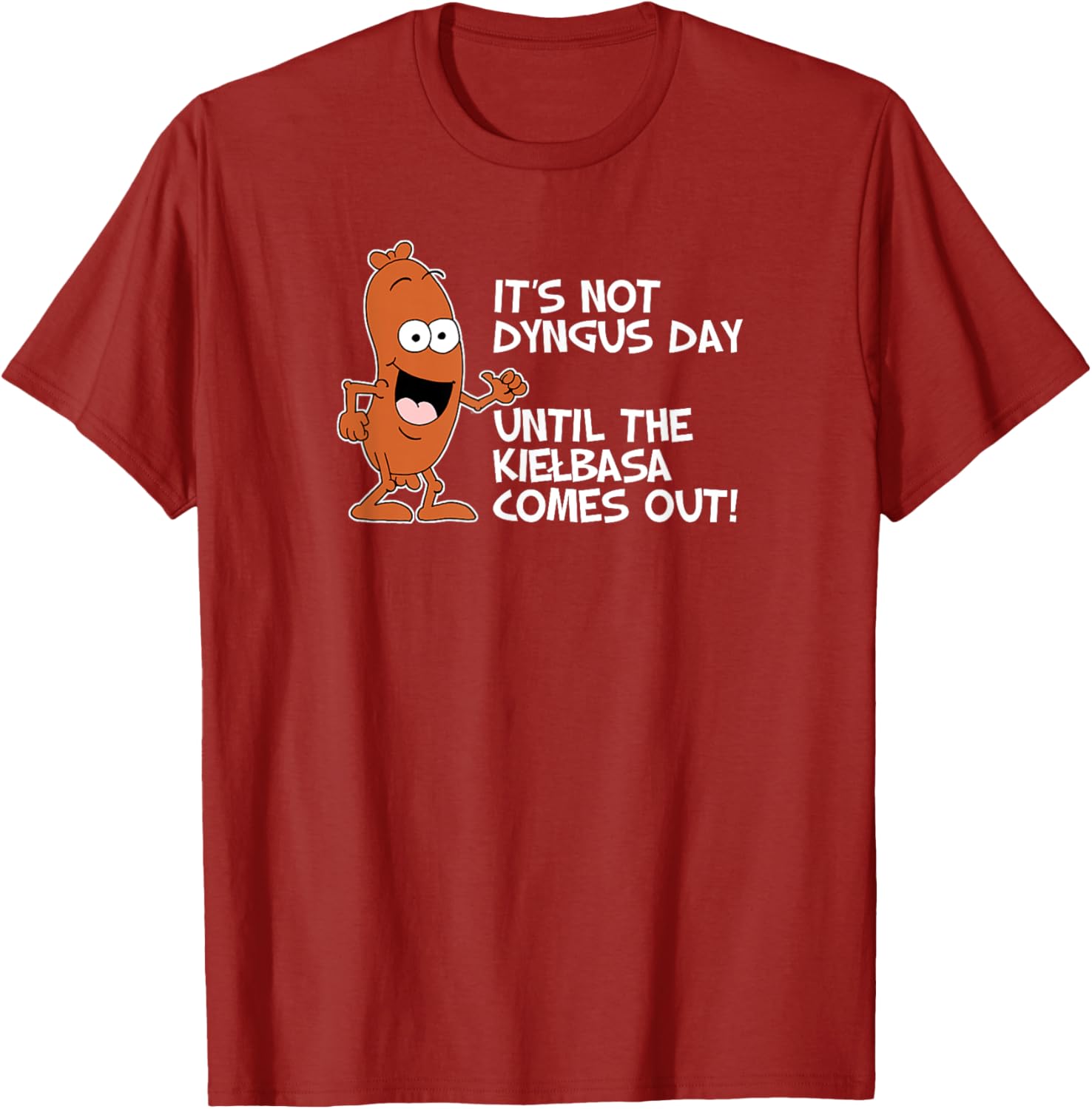 Funny Kielbasa Day T-Shirt for Dyngus Day Celebrations - 1