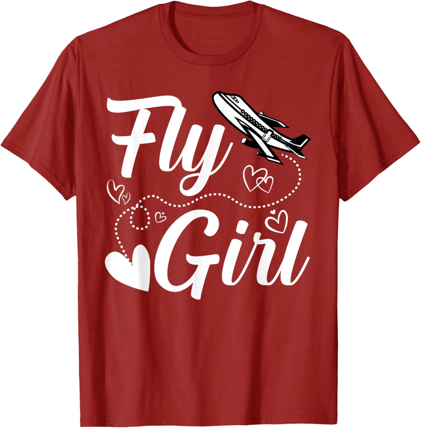 Flygirl Vintage Aviation Pilot Flight Attendant T-Shirt for Aviation Lovers - 2