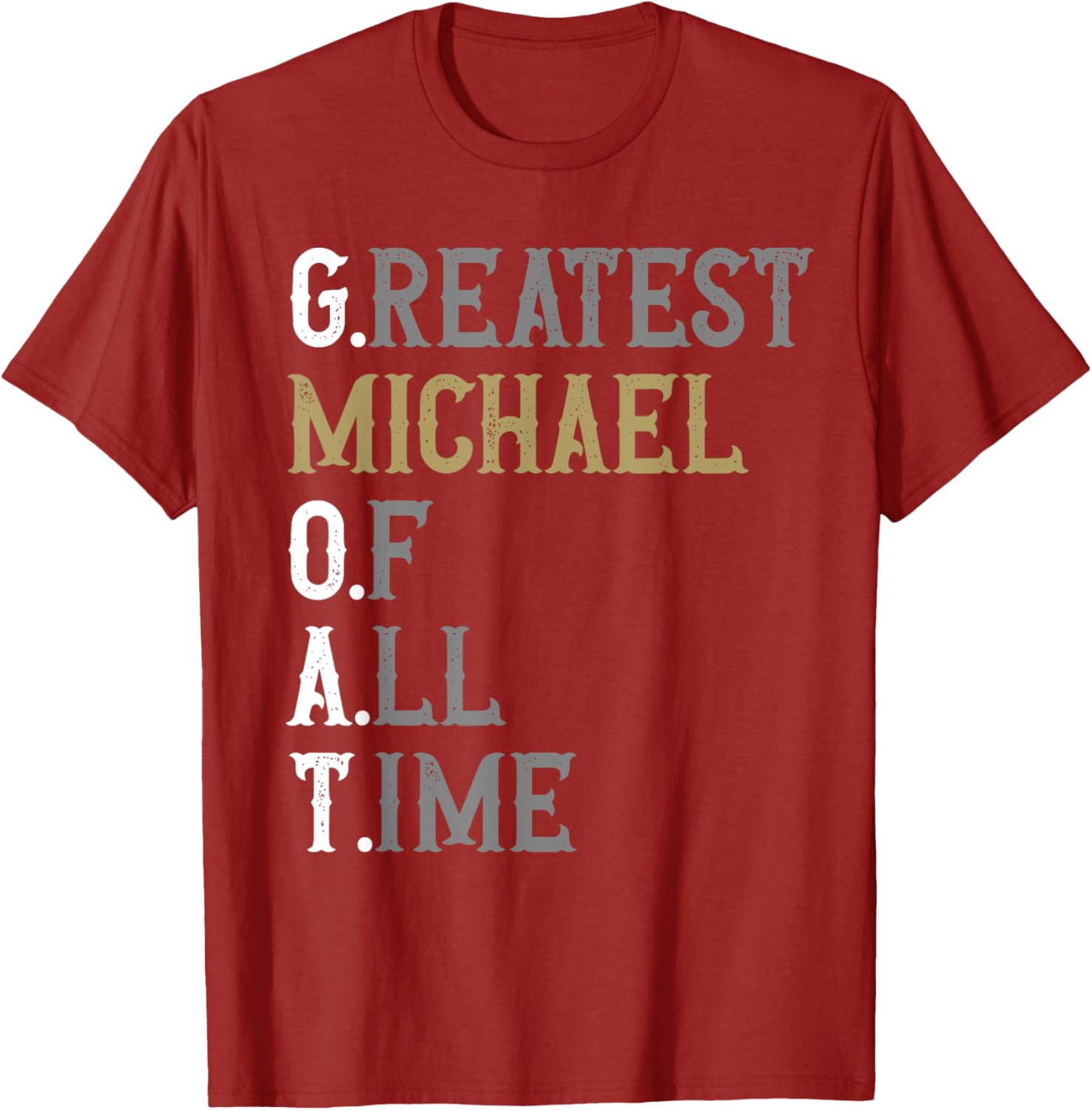 Greatest Michael of All Time T-Shirt for Fans of Basketball Legends - 15