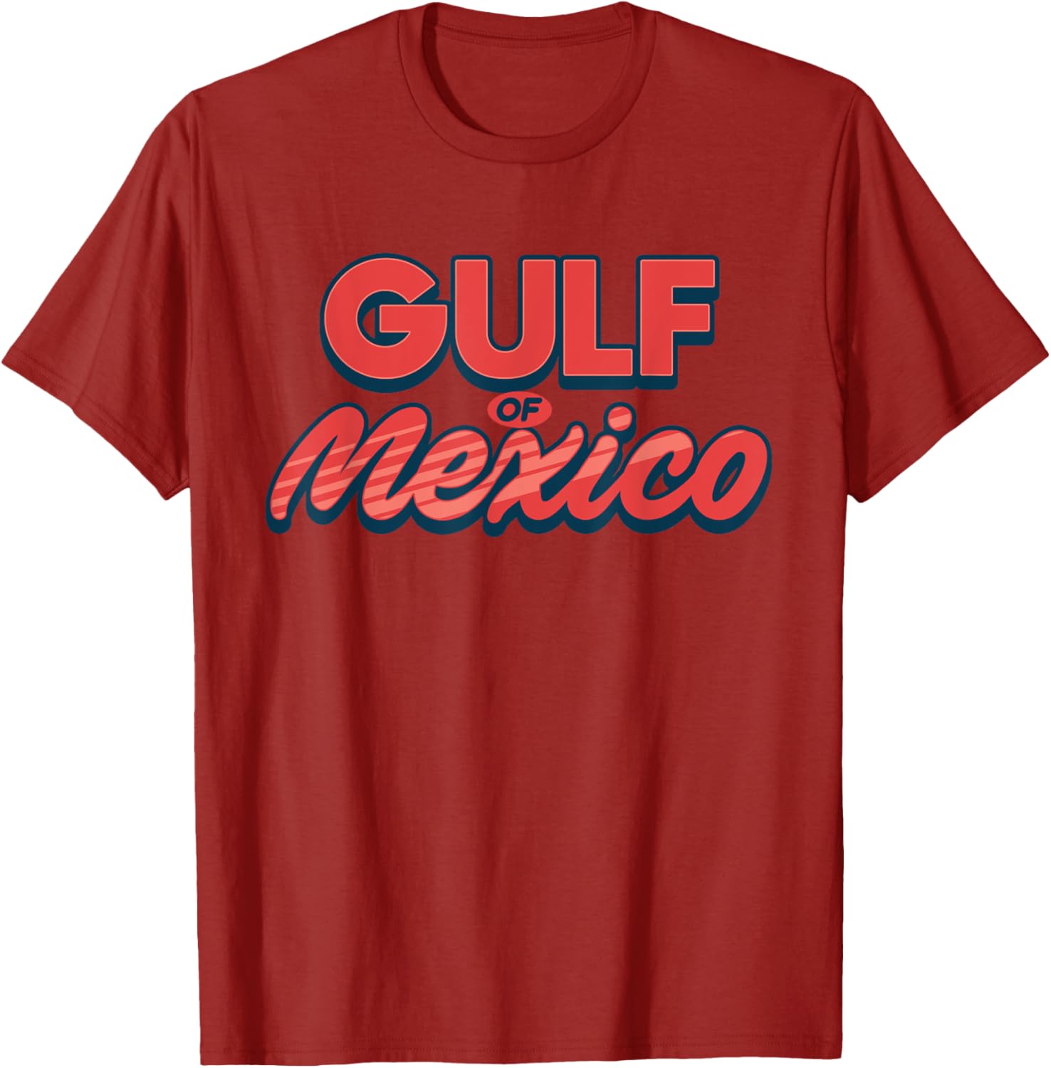 Gulf of Mexico Vintage Beach Vibes T-Shirt for Summer Fun - 20