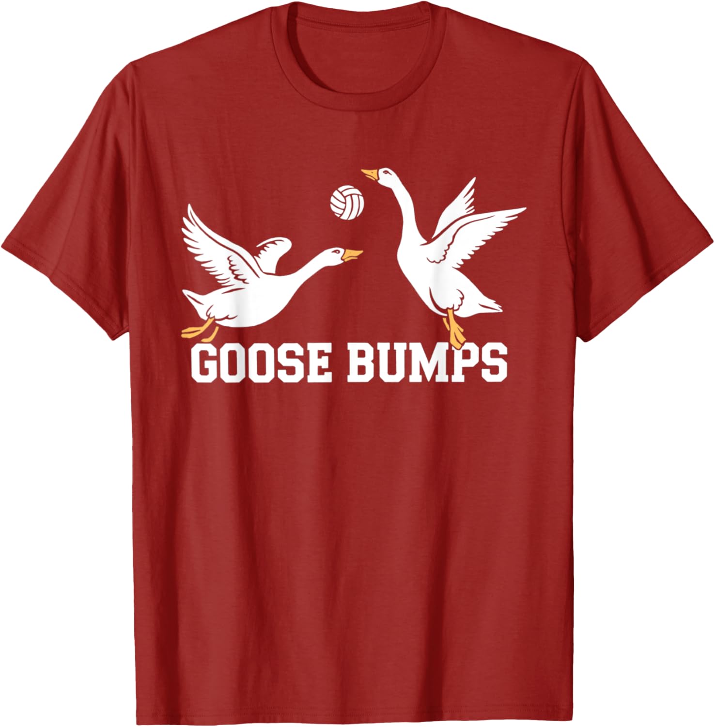 Goose Bumps Volleyball Spike T-Shirt for Sports Lovers and Athletes - 6