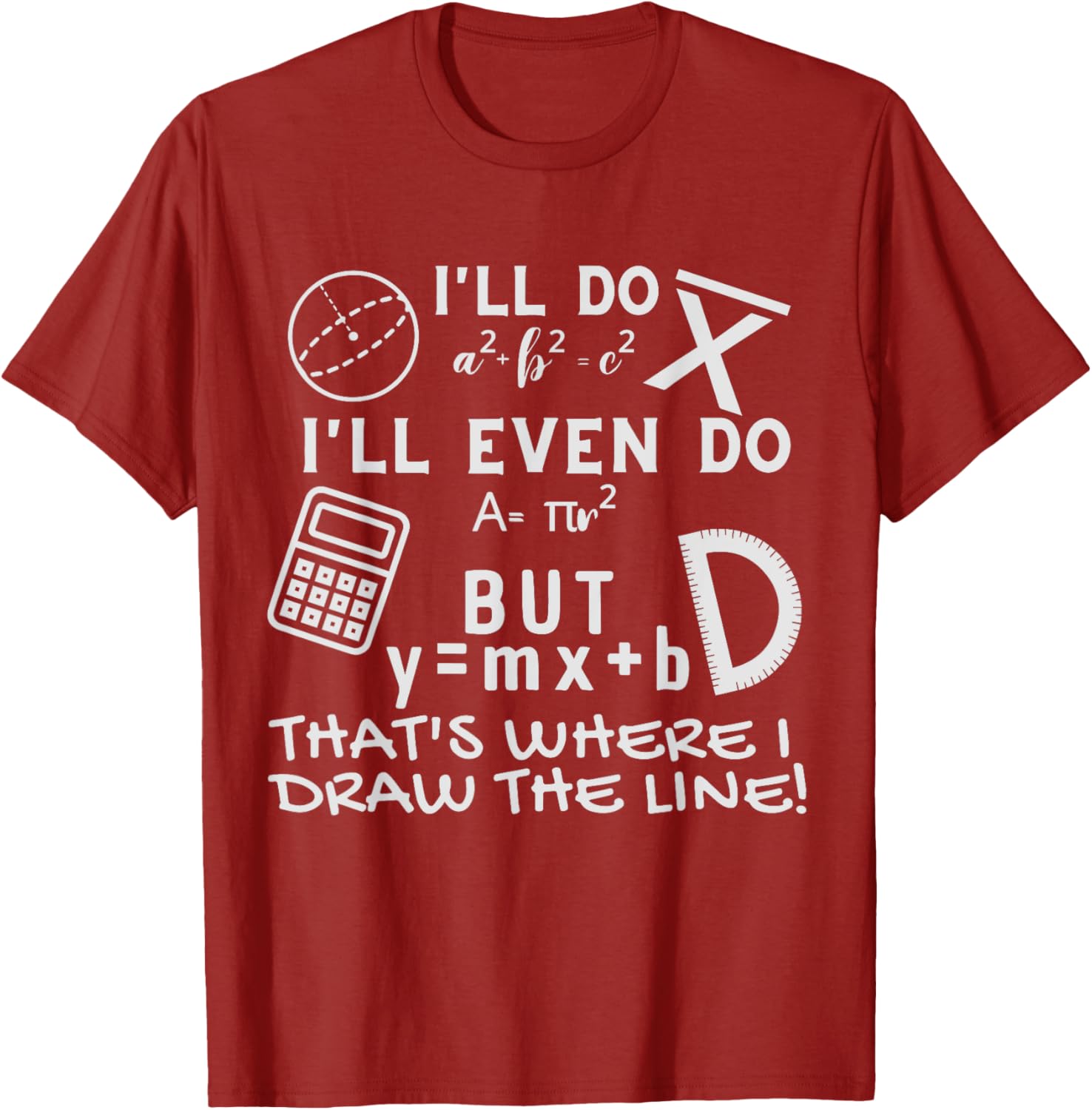 Math Teacher Pun T-Shirt for Pi Lovers - Perfect Gift for Professors - 5