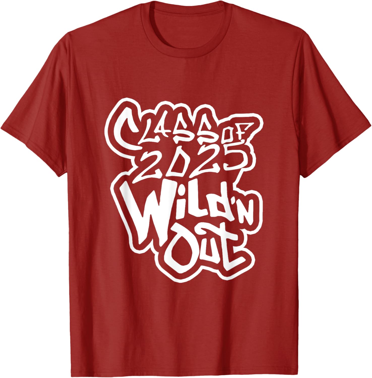 Class of 2025 Wild'n Out T-Shirt for Trendy Graduation Style - 3