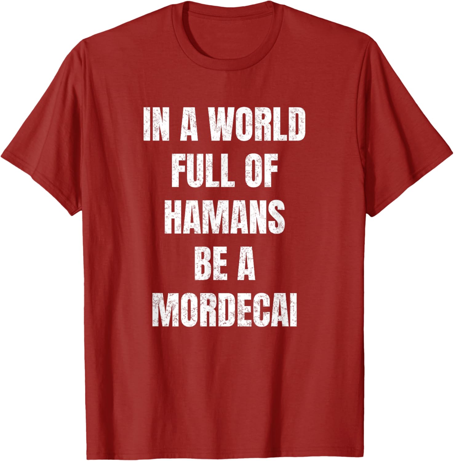 Funny Purim Haman Mordecai Costume T-Shirt for Jewish Celebration Fun - 16