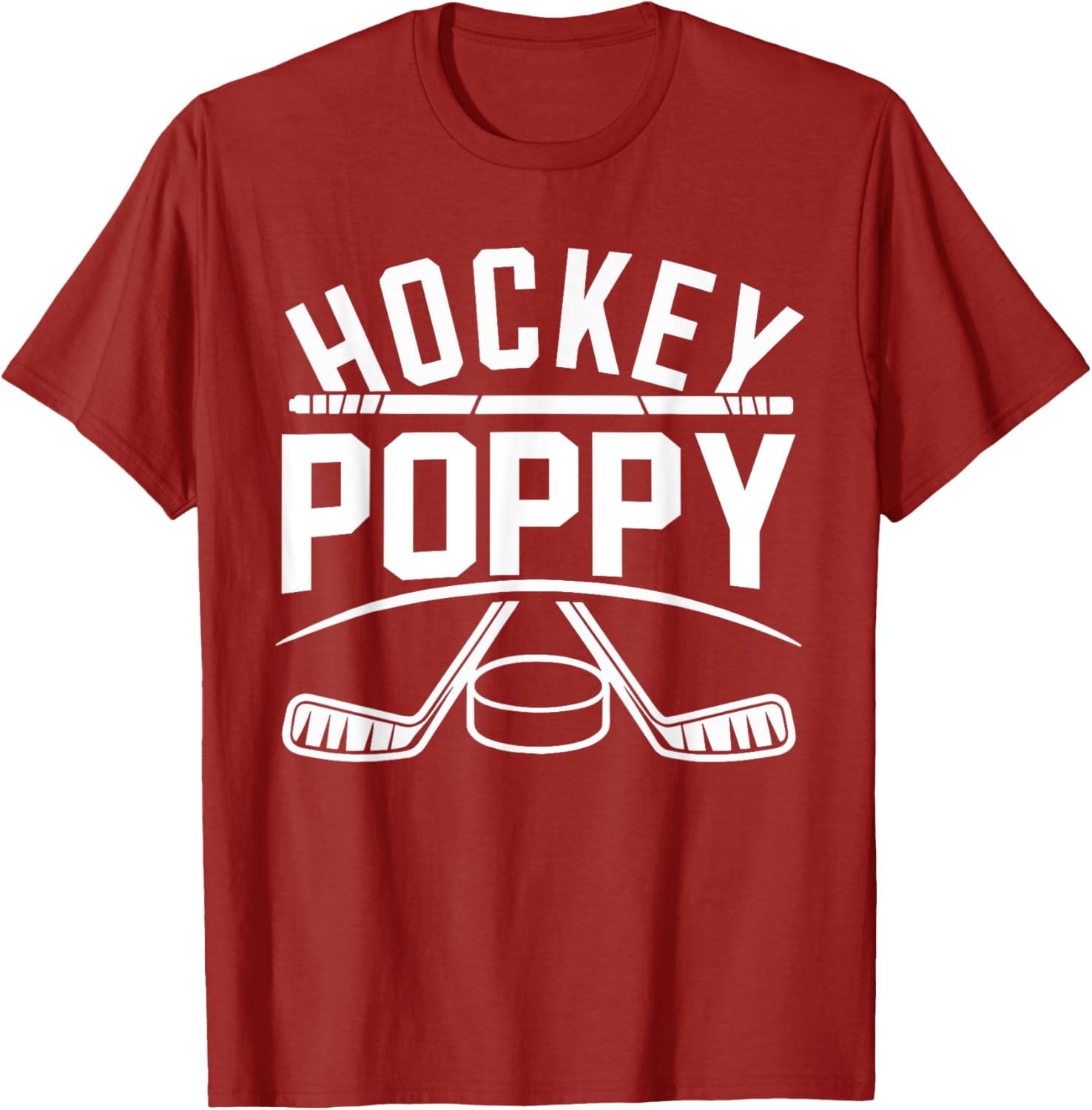 Hockey Poppy T-Shirt for Players - Fun and Stylish Hockey Apparel - 5