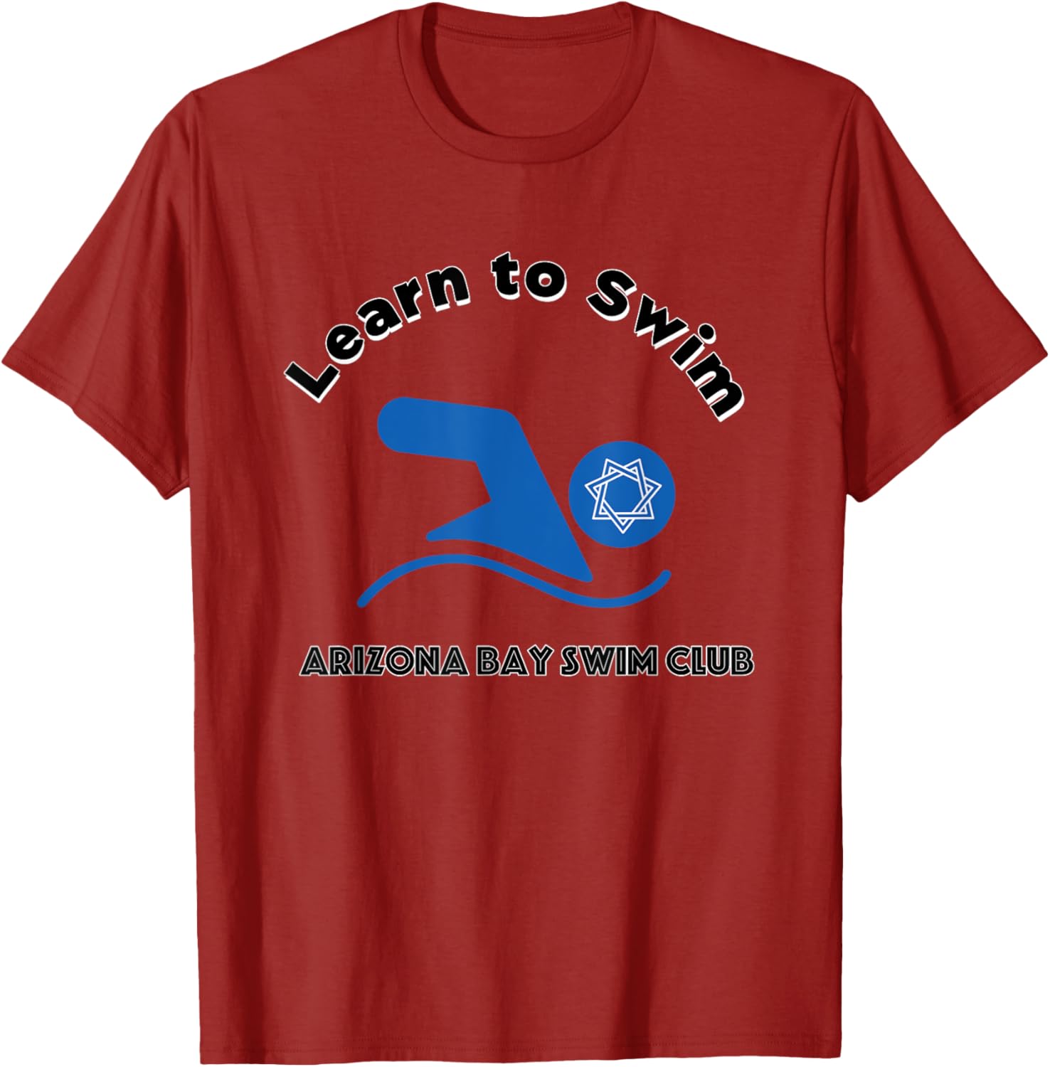 Learn to Swim Club Bay Arizona T-Shirt Fun Summer Swimwear Apparel - 5
