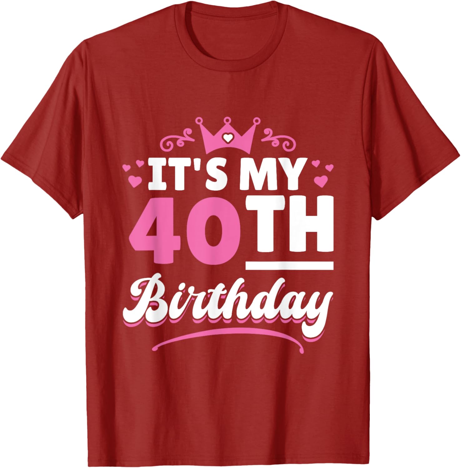 Stylish 40th Birthday T-Shirt for Women Perfect Gift Idea - 8