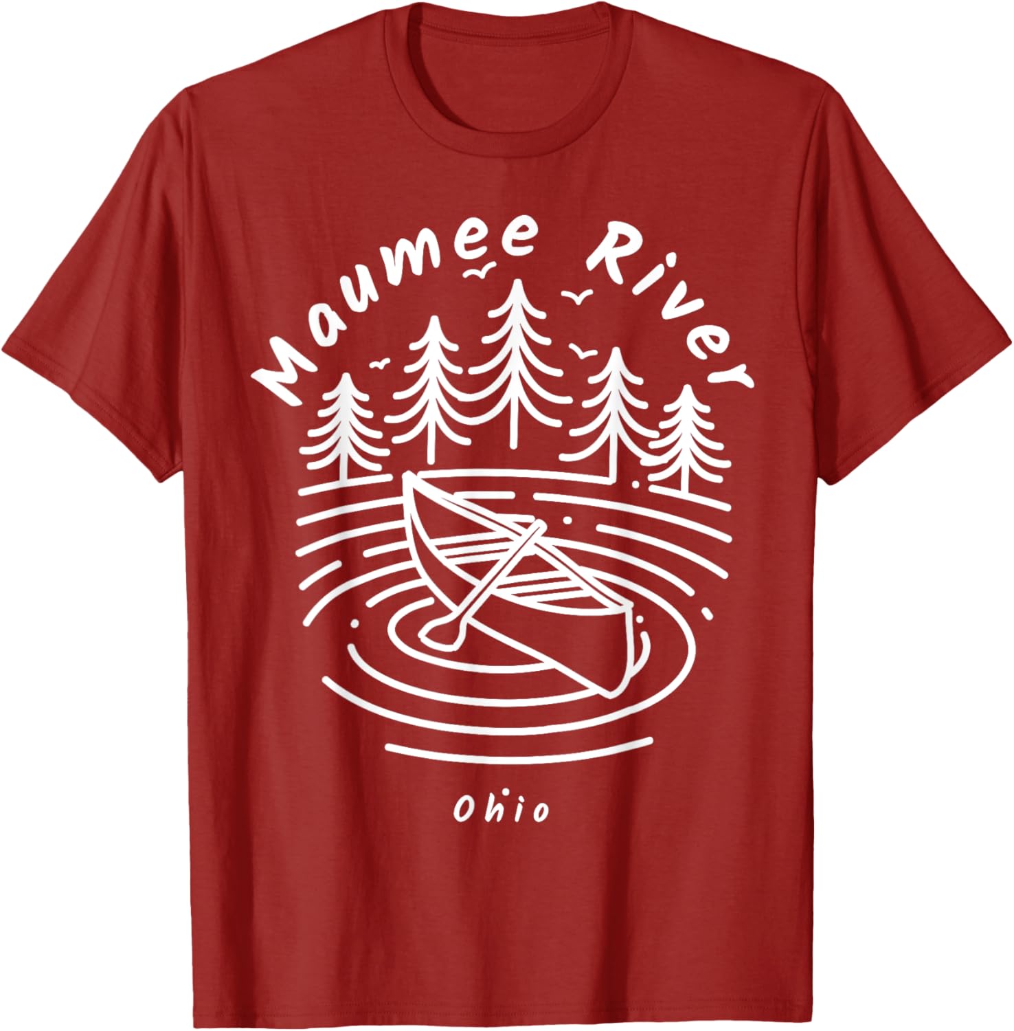 Maumee River Ohio T-Shirt for Nature Lovers and Outdoor Enthusiasts - 6