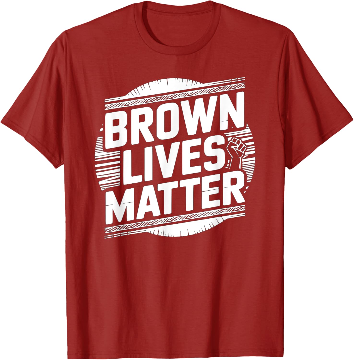 Brown Lives Matter Pro-Immigration Unity T-Shirt for Activism Support - 11