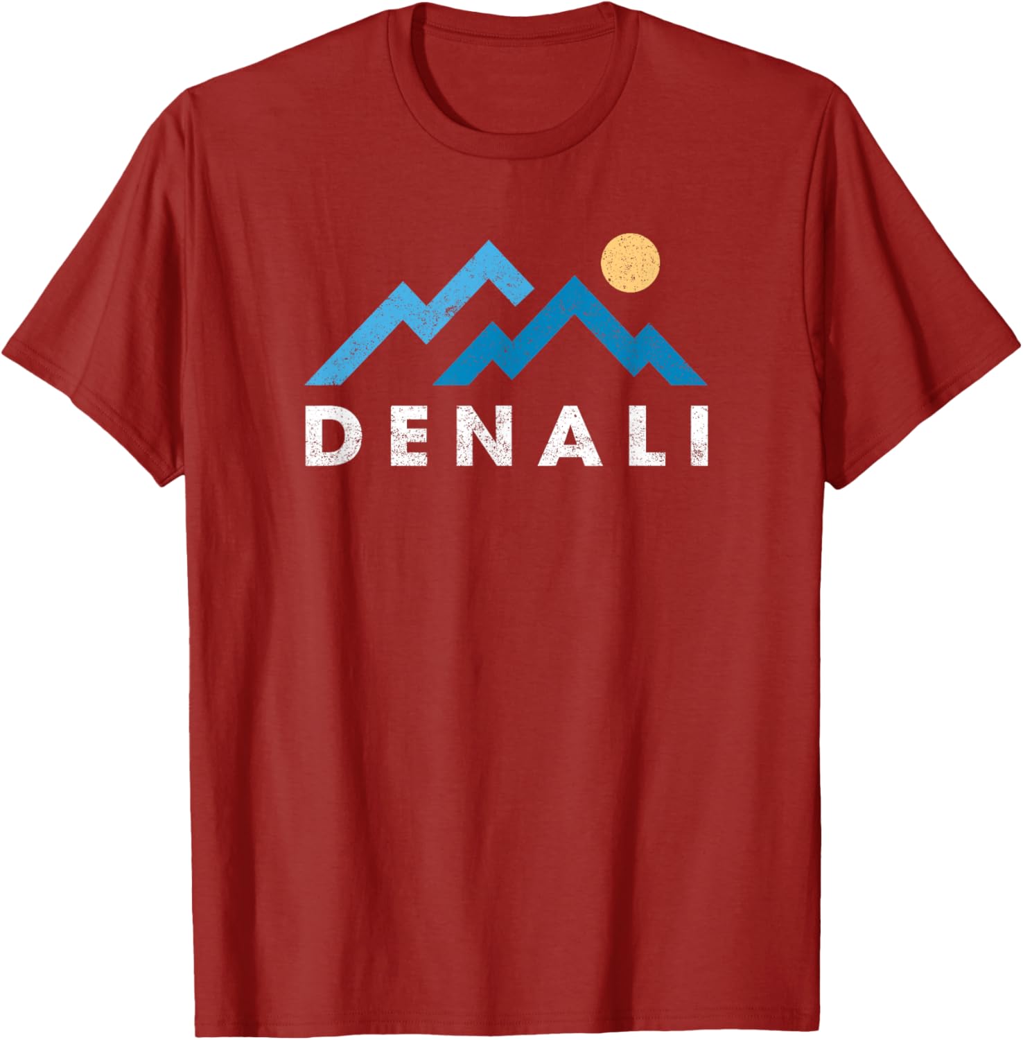 Vintage Denali National Park Mountain Hiking T-Shirt for Outdoor Lovers - 2