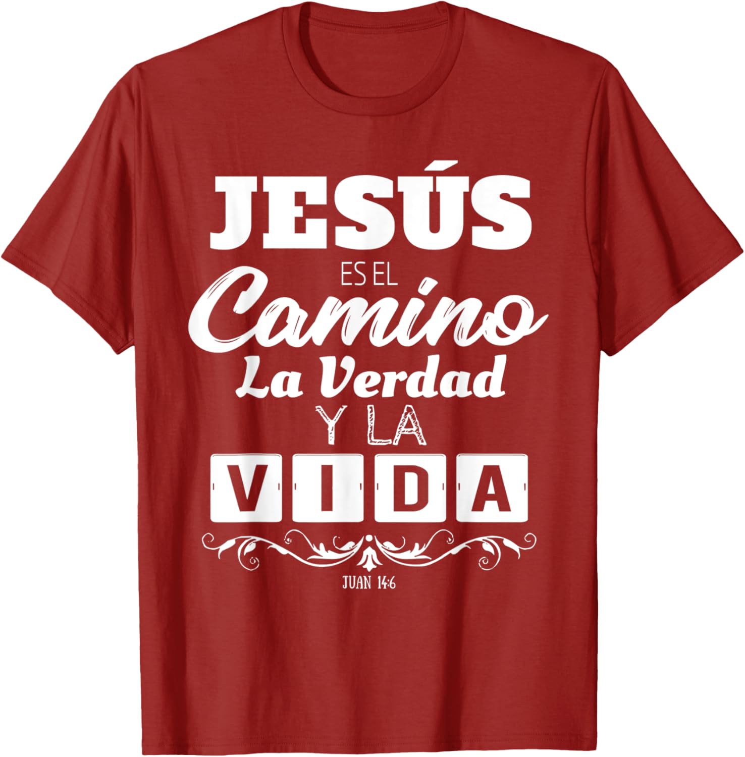 Jesus Is The Way Truth Life Christian Quotes T-Shirt for Believers - 9