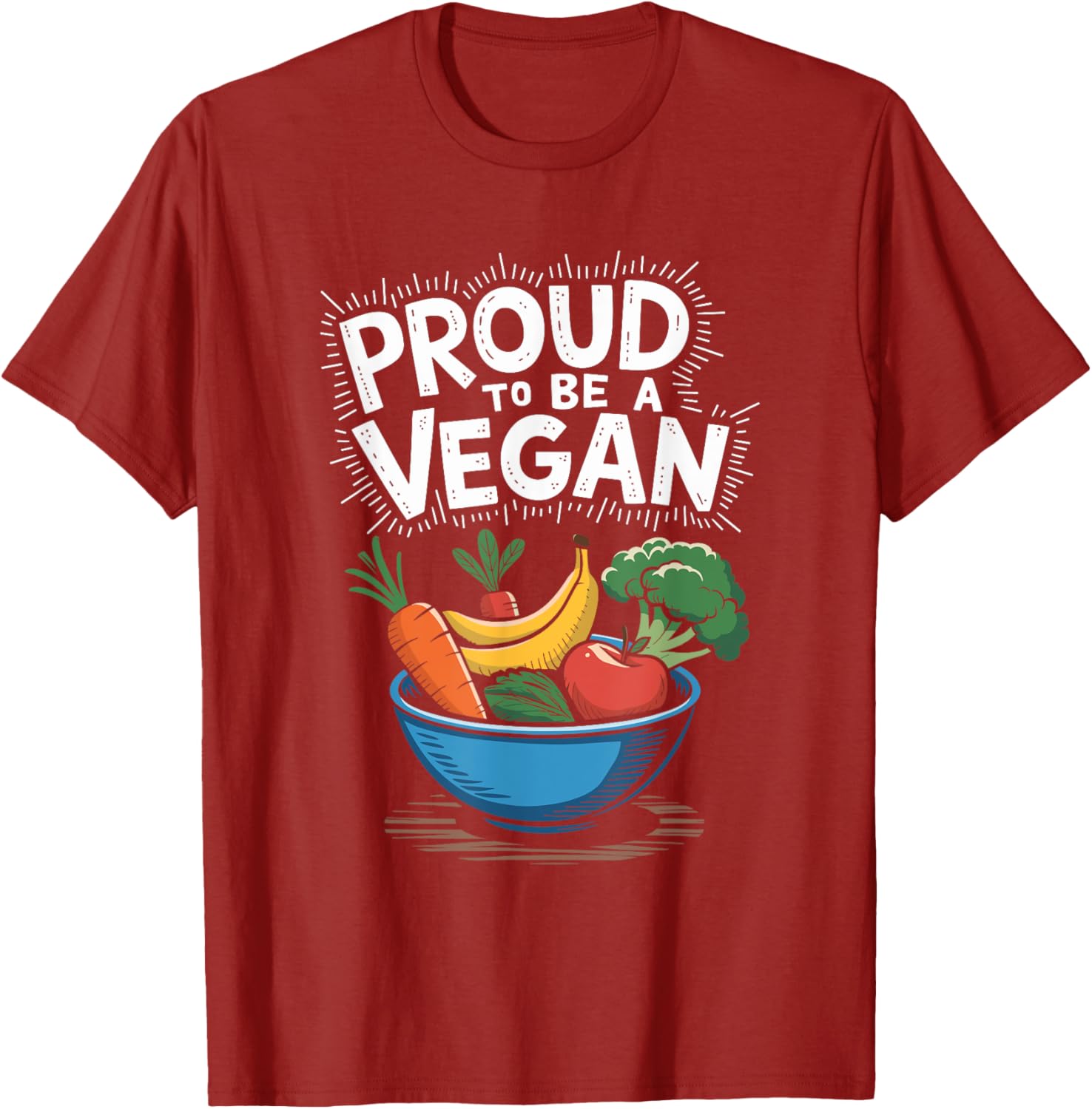 Proud To Be A Vegan T-Shirt for Plant Based Food Lovers and Vegetarians - 8