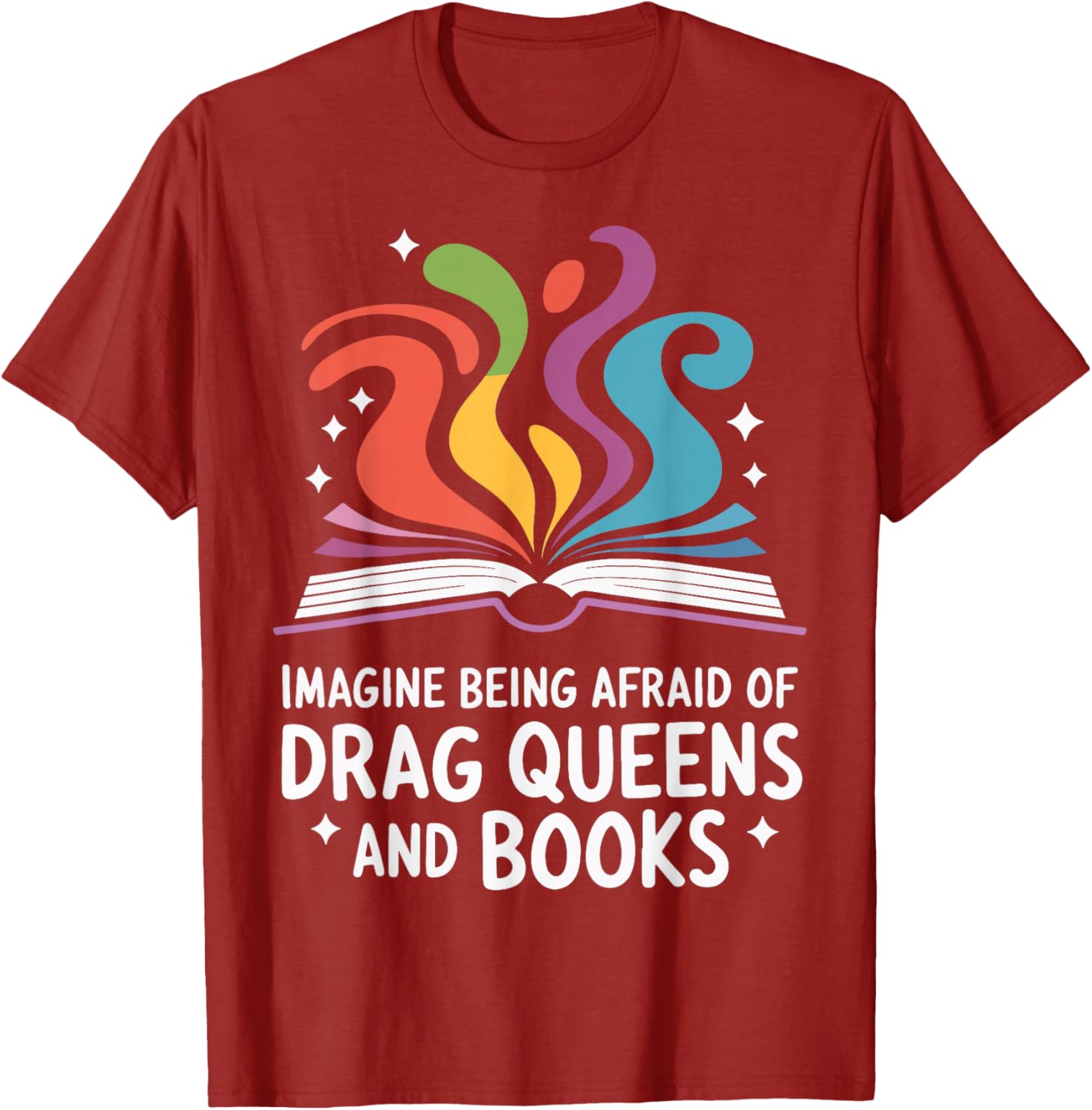 Fearless Drag Queens and Book Lovers Unite T-Shirt for Fun Fashion - 14