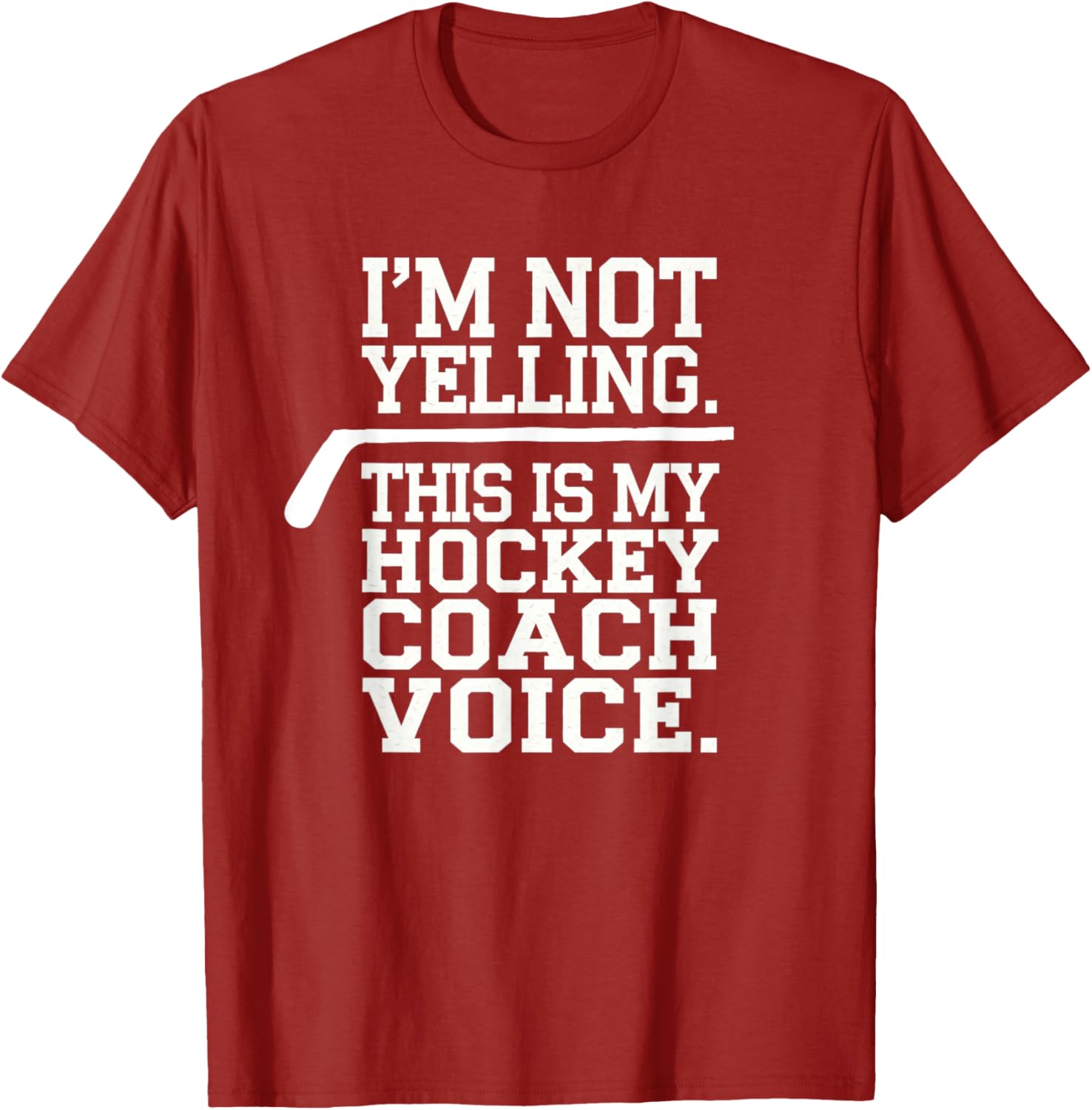 Hockey Coach Voice T-Shirt Funny Gift for Coaches Players and Fans - 5