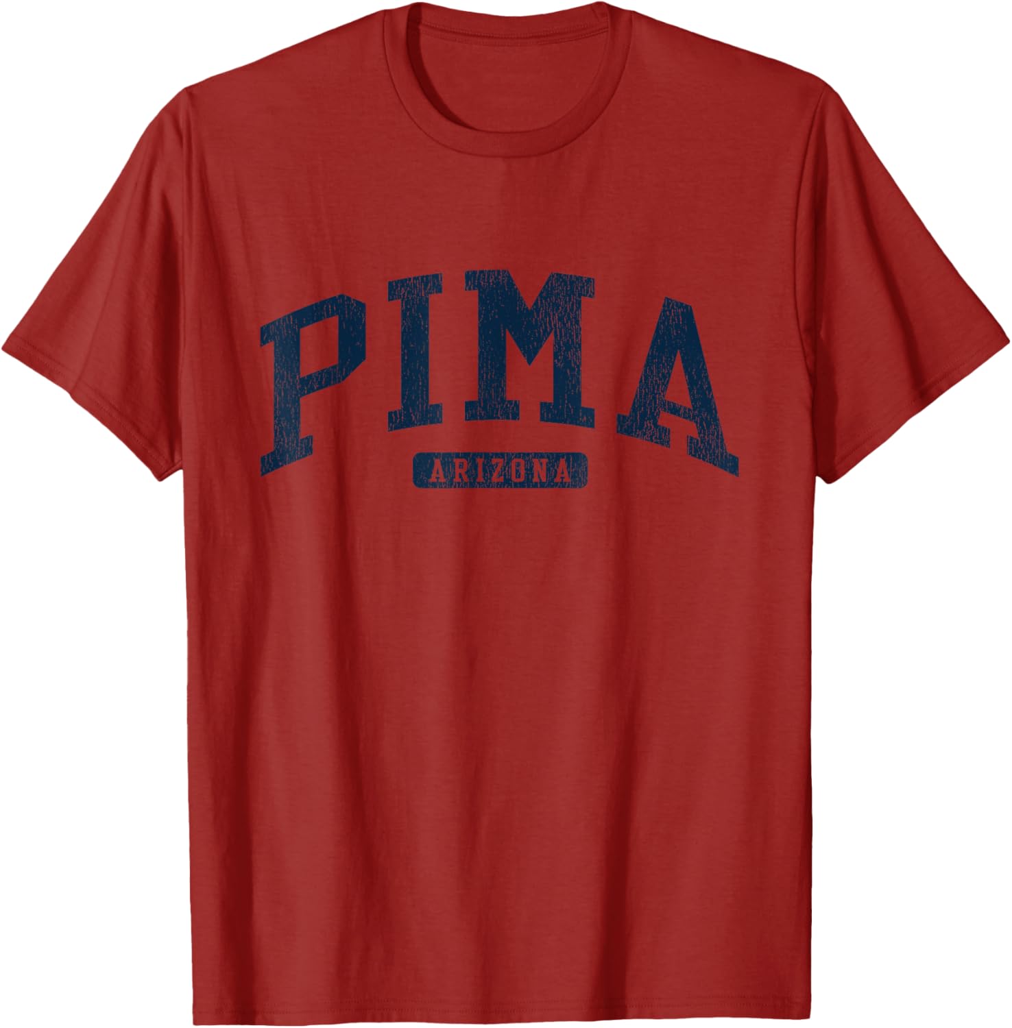 Pima Arizona College University Blue T-Shirt for Stylish Comfort - 2