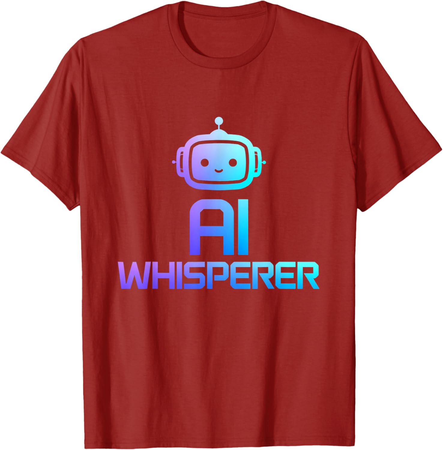 Geeky Tech AI Whisperer T-Shirt - Fun Artificial Intelligence Apparel - 12