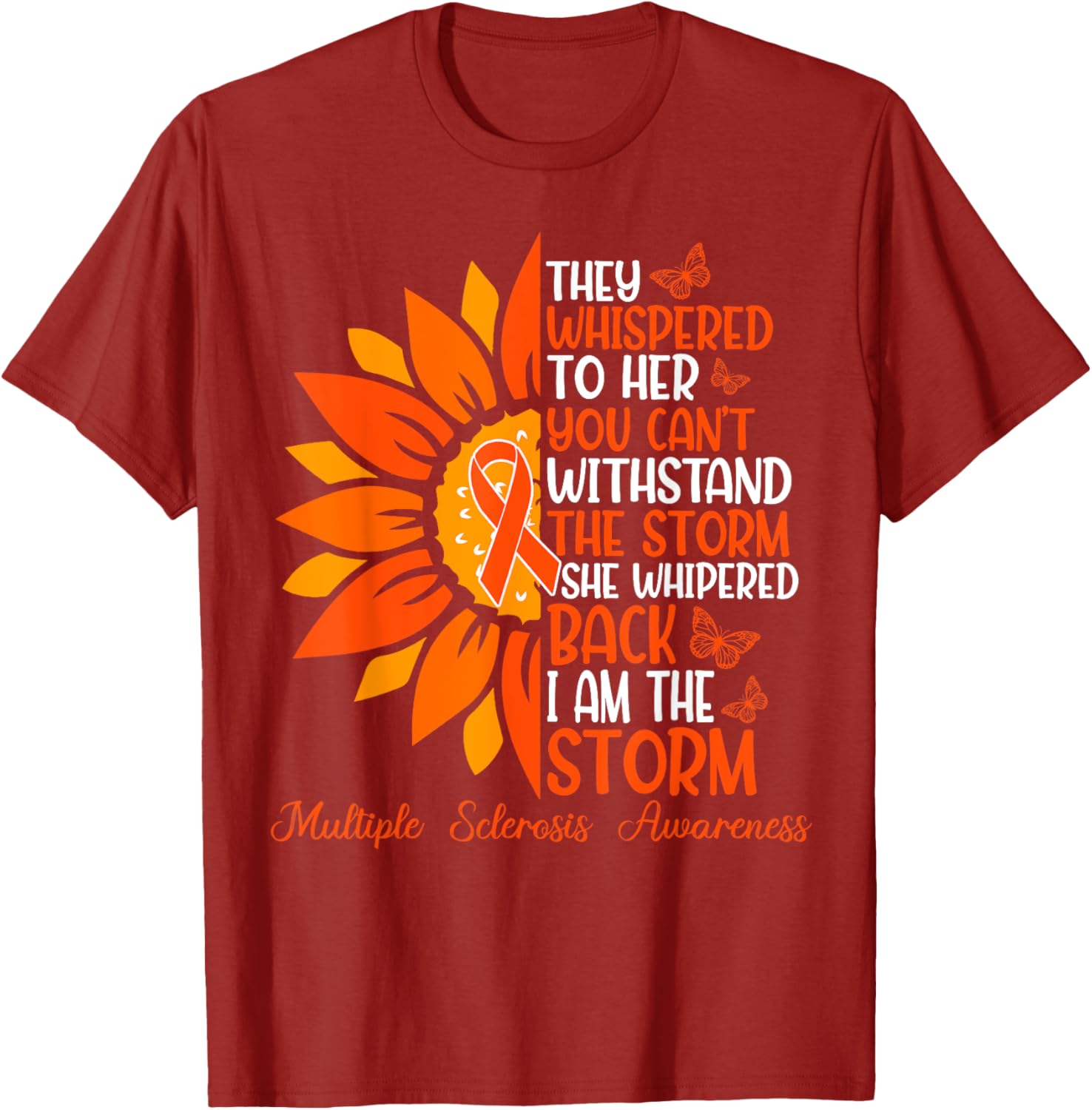 Inspiring MS Awareness T-Shirt for Motivation and Support - 1