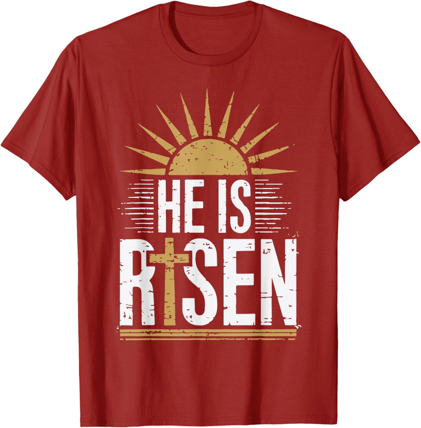 He Is Risen Funny Easter T-Shirt for Men, Women, and Toddlers - 6