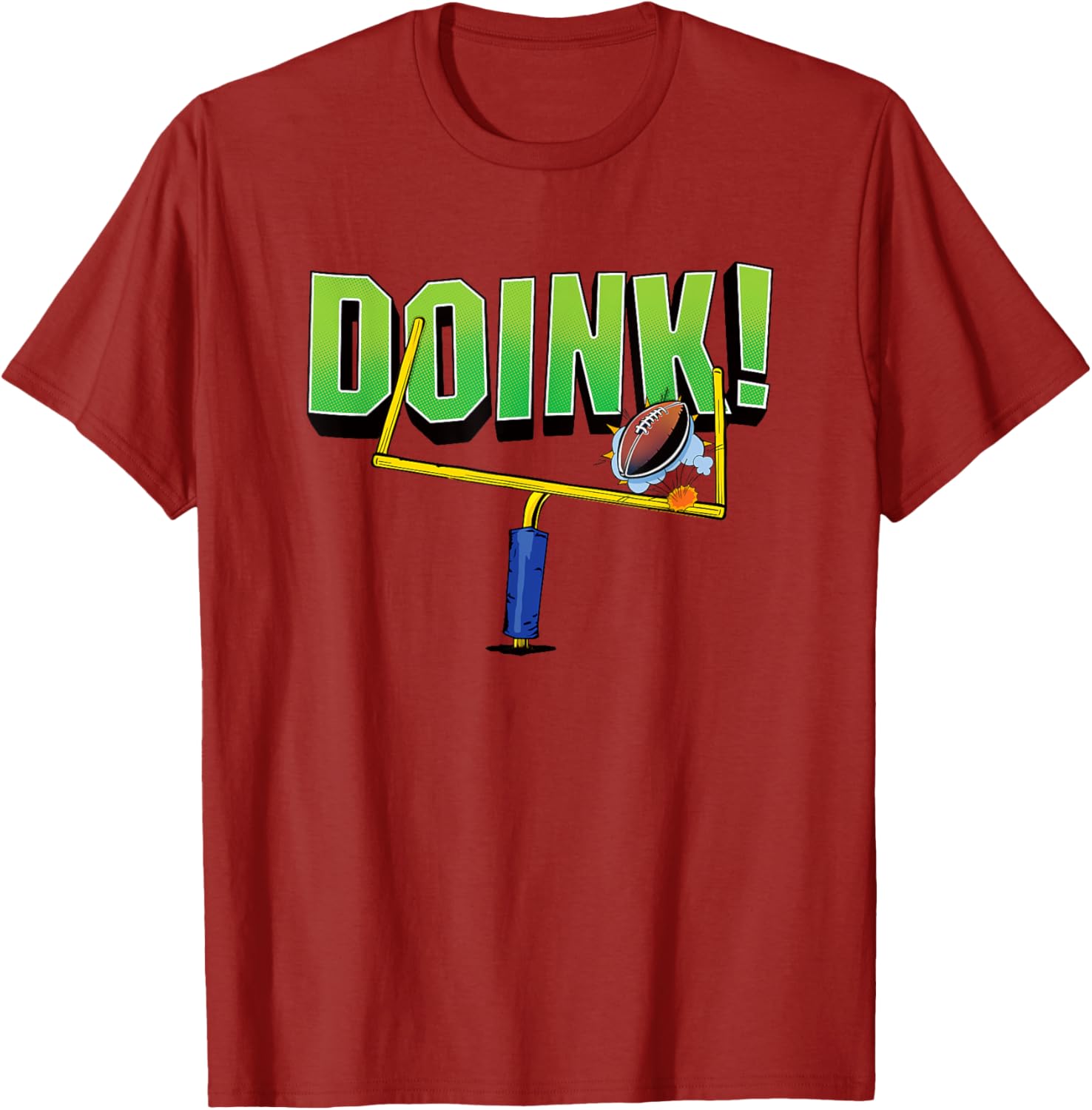 Funny Football Kicker T-Shirt for Fans Who Missed the Field Goal Posts - 20