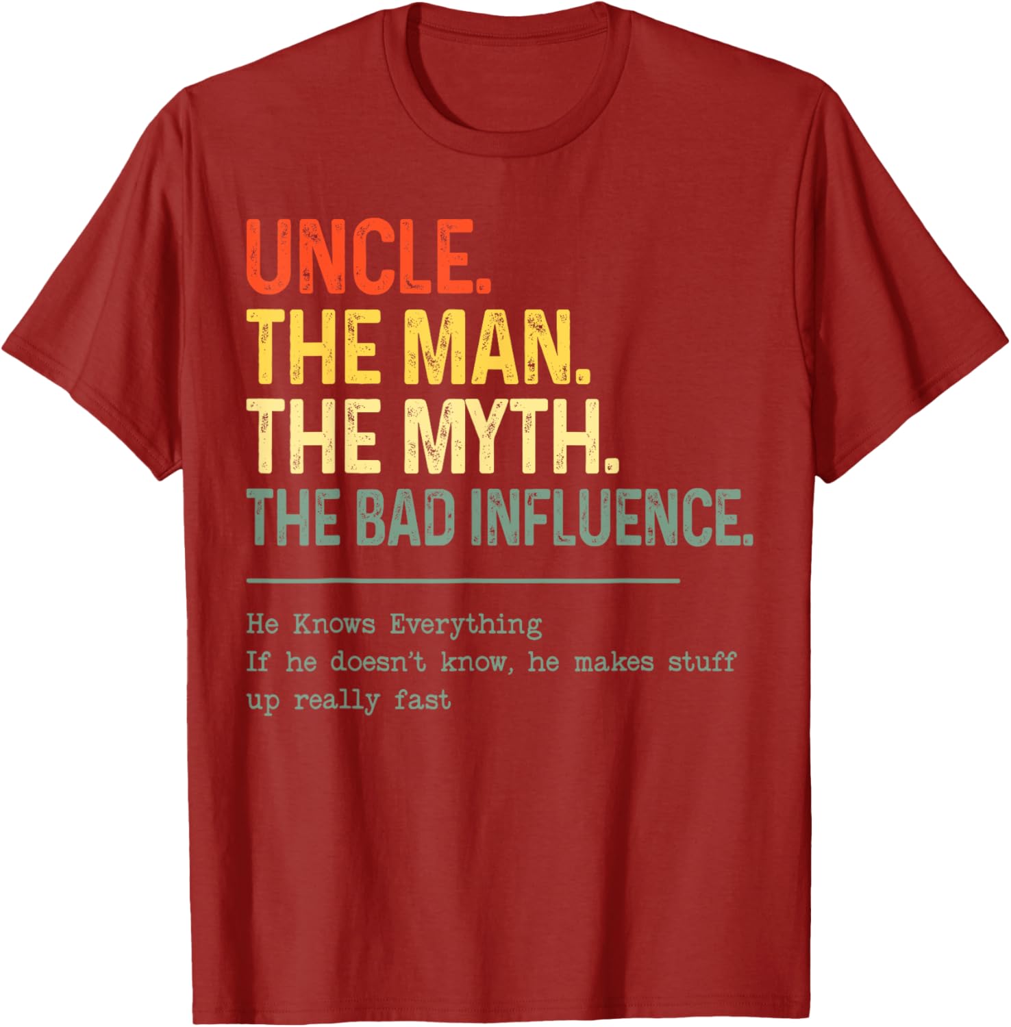 Vintage Cool Uncles Club Funny T-Shirt for Men and Boys, Perfect Gift! - 14