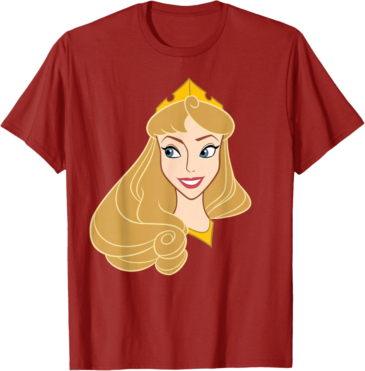 Disney Sleeping Beauty Princess Aurora Big Face Costume T-Shirt for Kids - 8